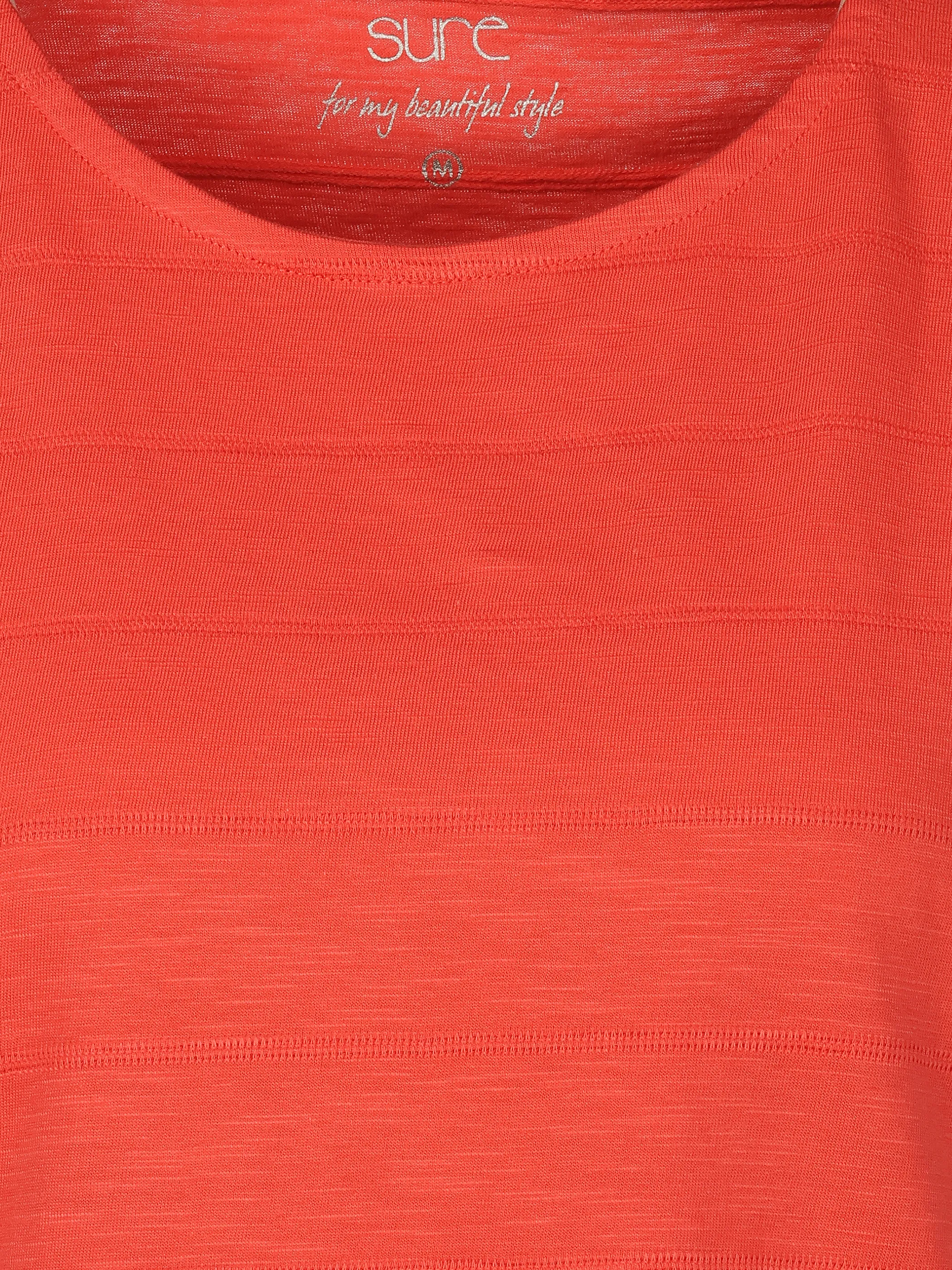 Sure Da-Struktur-T-Shirt Rosa 922011 ROSE 3