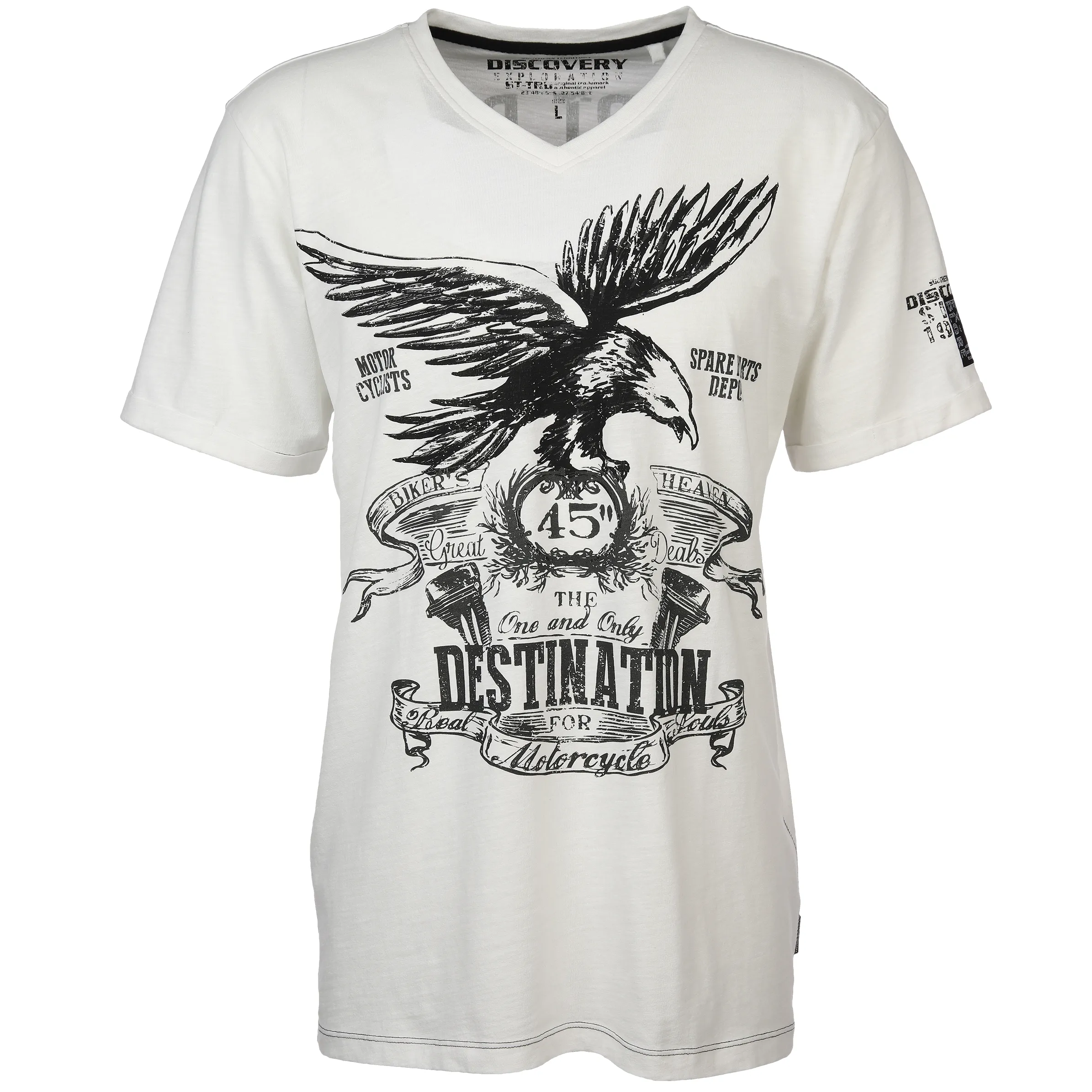 Southern Territory He. T-Shirt 1/2 Arm washer print Weiß 878481 OFFWHIT 1 Southern Territory He. T-Shirt 1/2 Arm washer print Weiß 878481 OFFWHIT 1