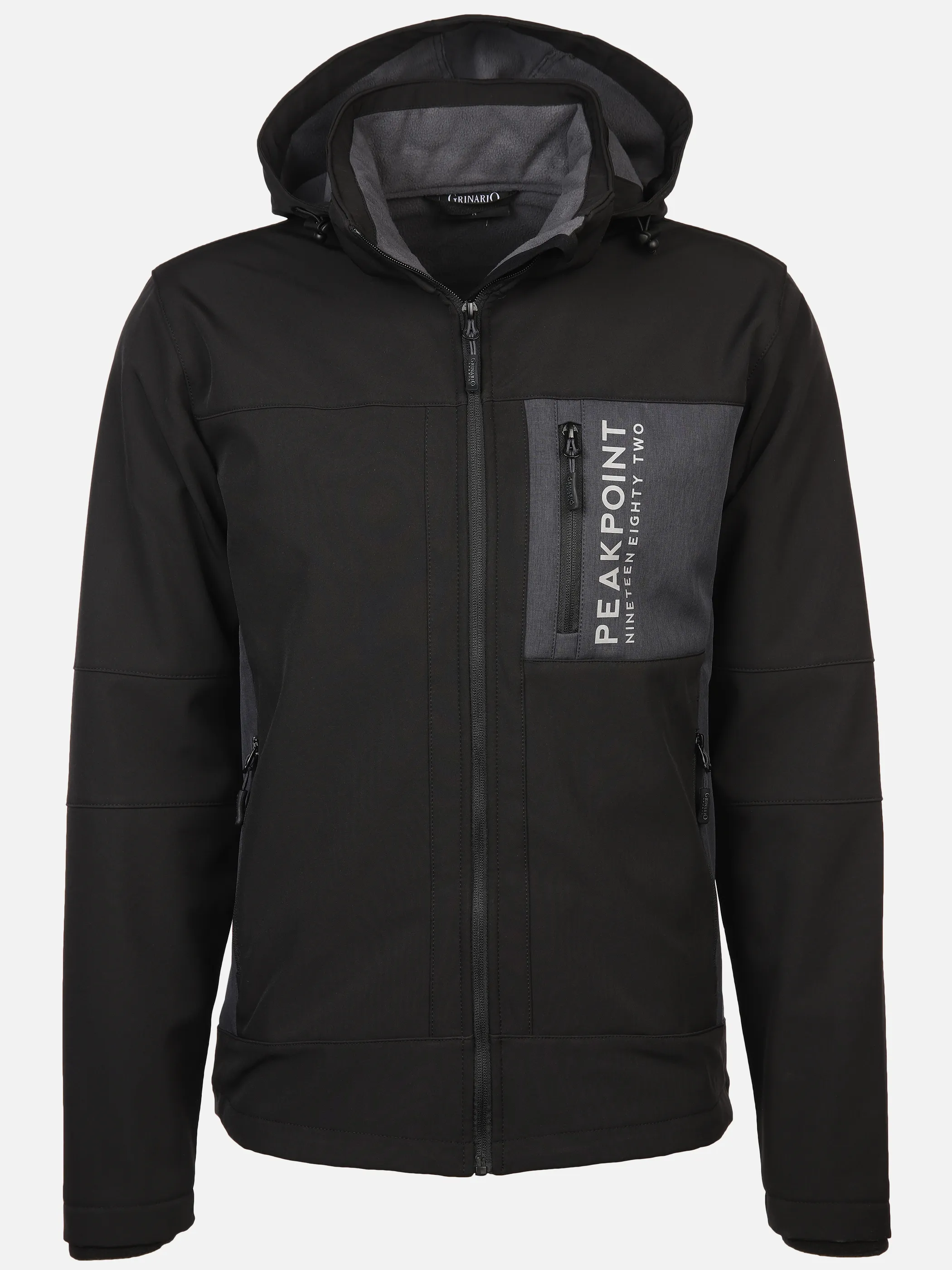 Grinario Sports Grinario Sports He- Softshell Grau 896676 S/GREY 1 Grinario Sports Grinario Sports He- Softshell Grau 896676 S/GREY 1