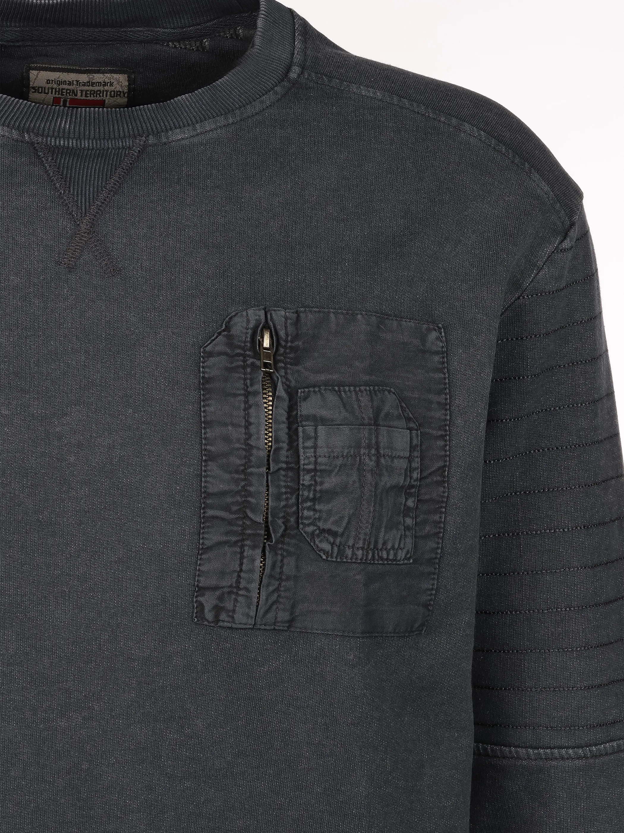 Southern Territory He. Sweatshirt Brusttasche Marine 918971 061 3