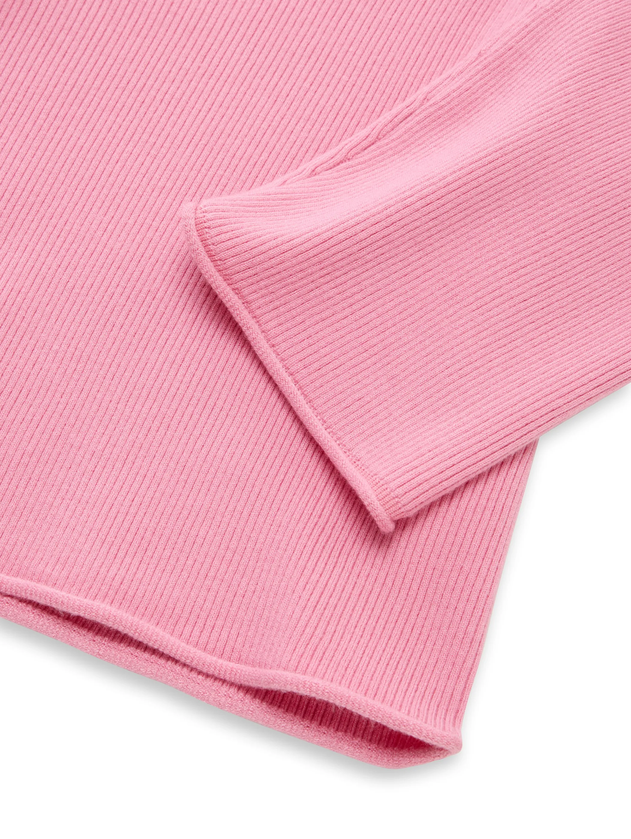Tom Tailor 1052840 cropped knit pullover Rosa 934471 14162 3