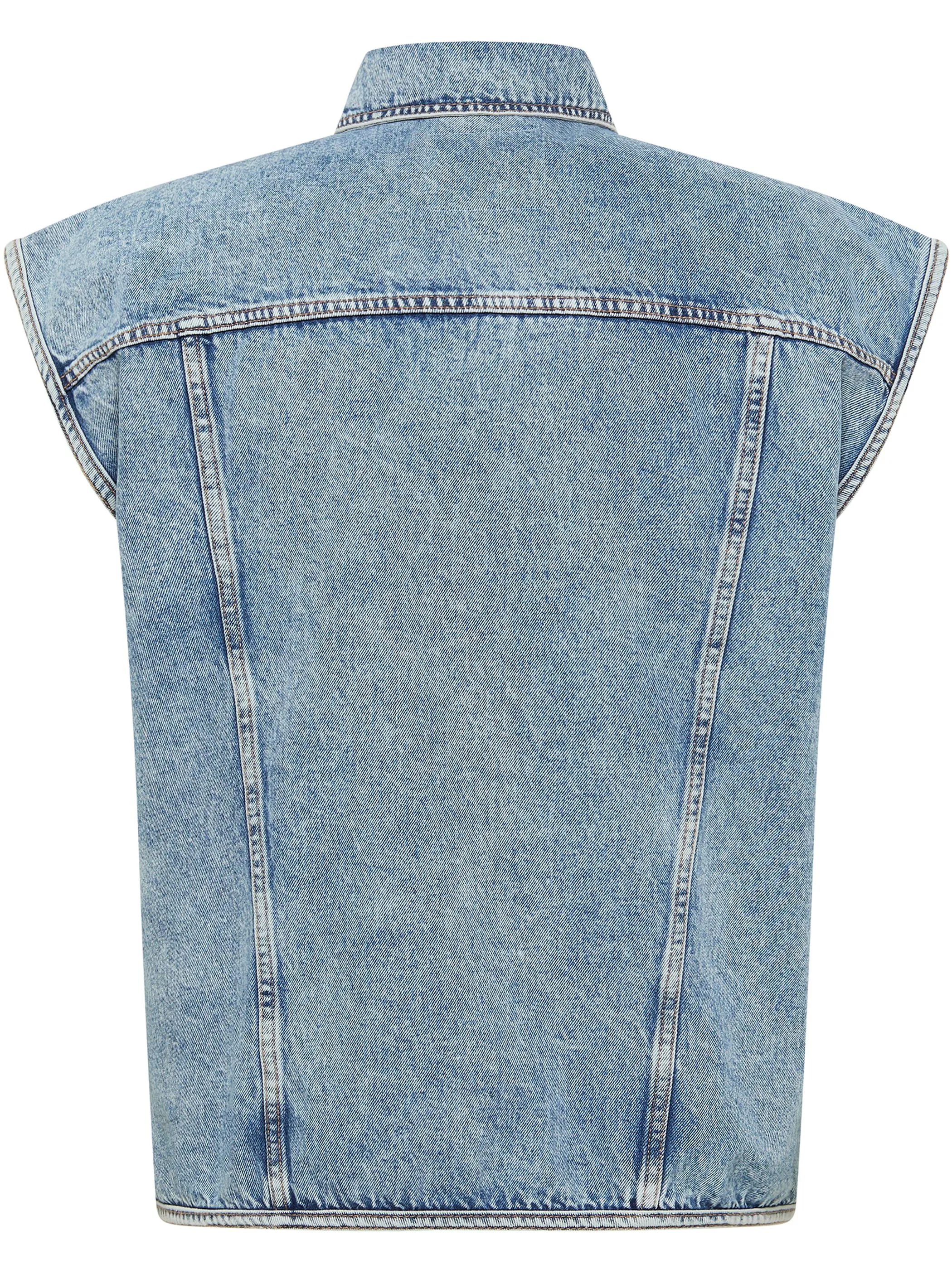 Mustang 1017476 STYLE HEEDE VEST Blau 929102 5000300 2
