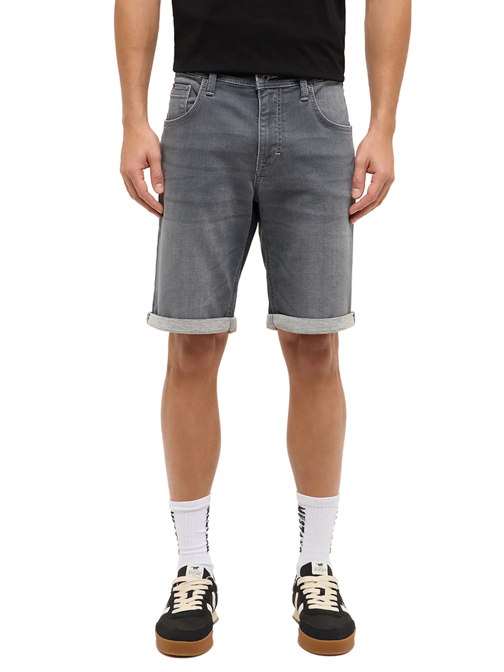 Mustang 1017456 STYLE CHICAGO SHORTS Z Grau 929364 4500803 1