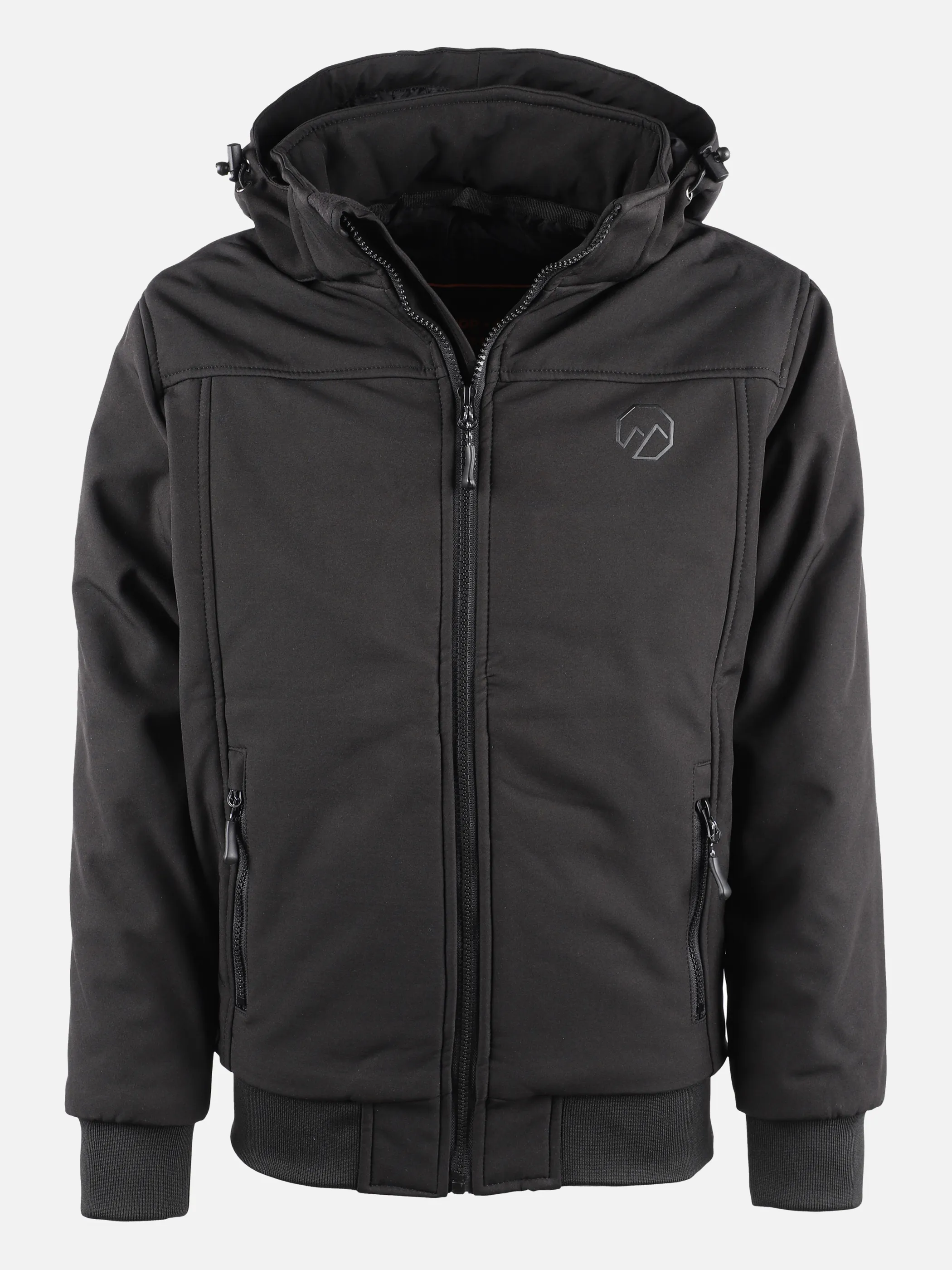 Stop + Go Kn-Softshelljacke Schwarz 865633 BLACK 1
