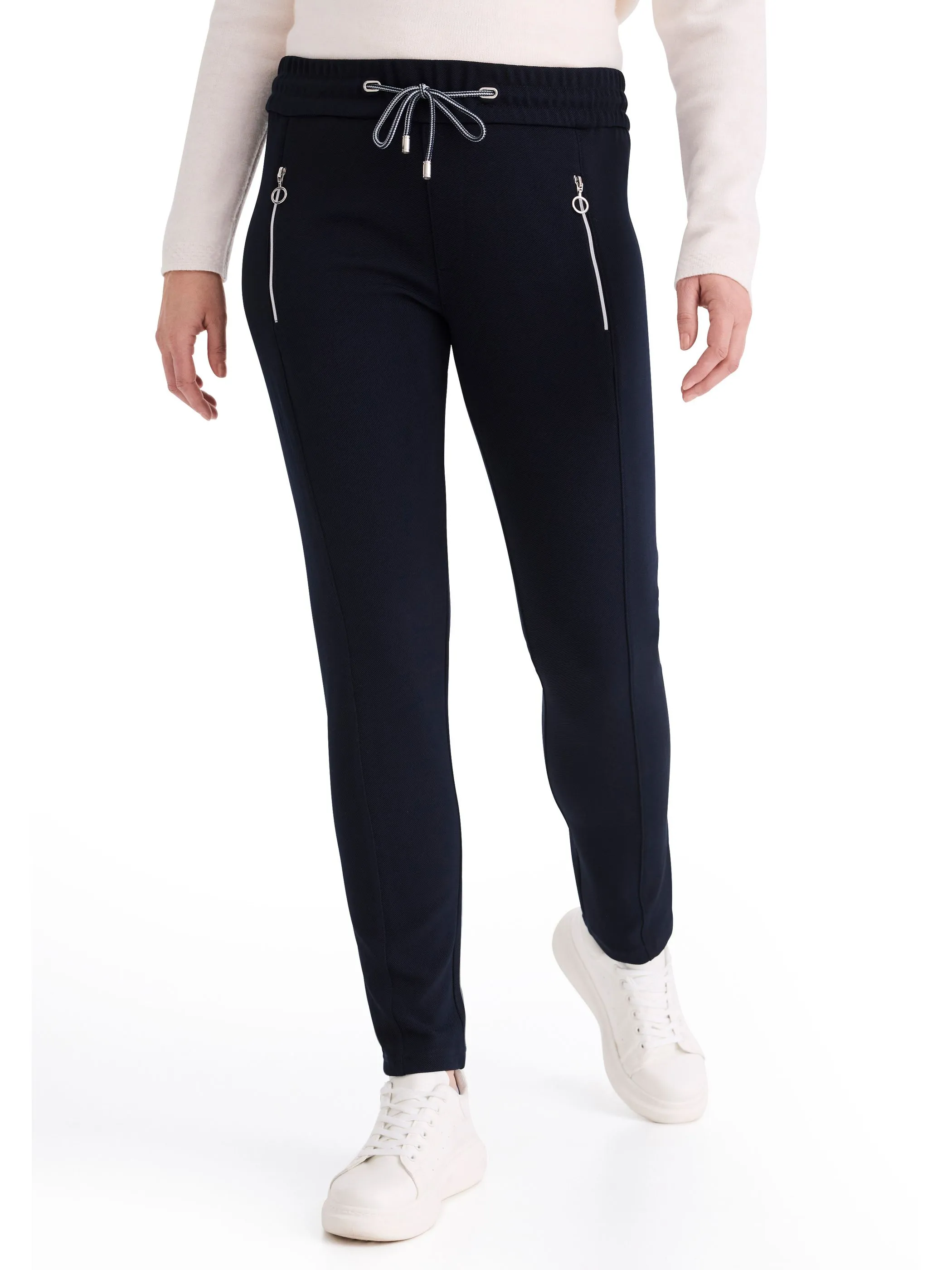 Stooker DOB 22110000004537 Da. Hosen lang, Lila 906332 4537 1