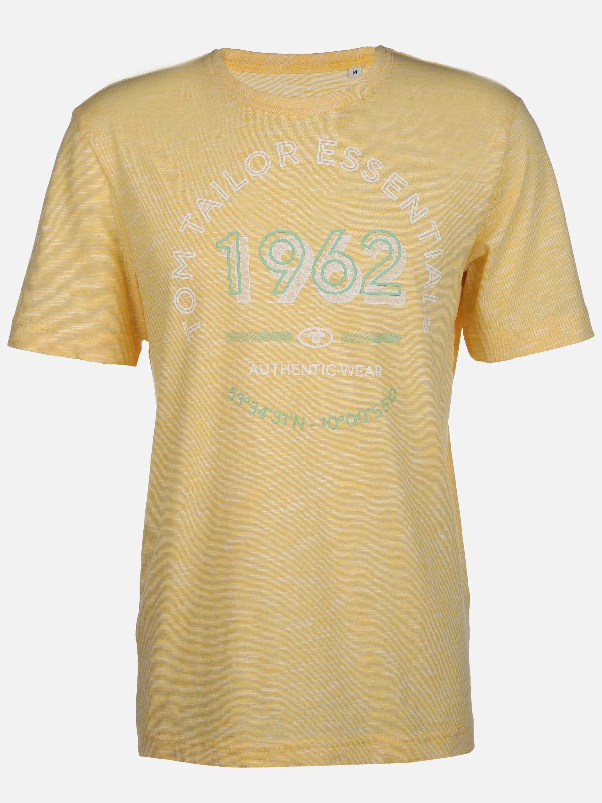 Tom Tailor 1040819 NOS printed t-shirt fine stripe Gelb 890934 35206 1 Tom Tailor 1040819 NOS printed t-shirt fine stripe Gelb 890934 35206 1