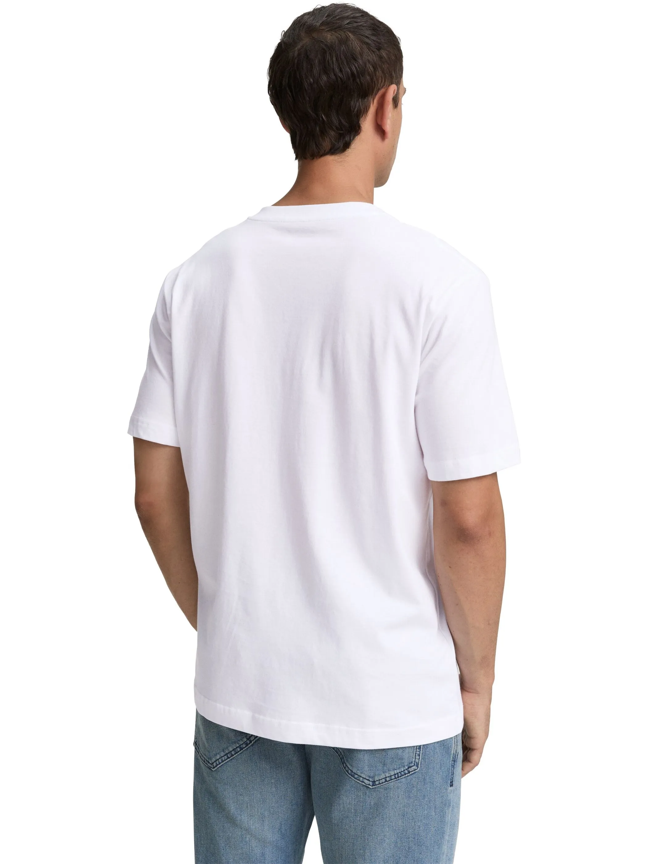Tom Tailor 1048394 NOS double pack v-neck tee Weiß 920947 20000 2
