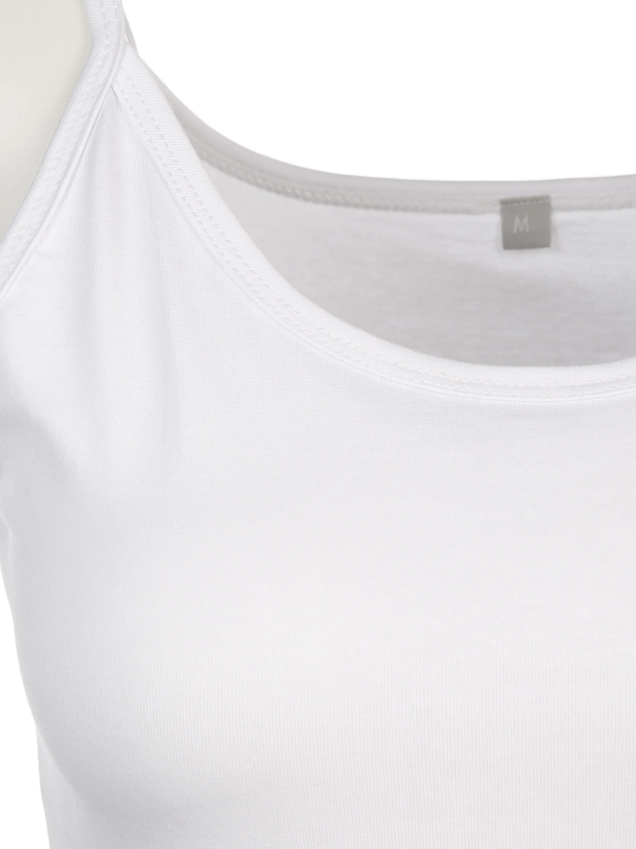 Sure Da. Bio Spaghettiträger Hemd 2 Weiß 890023 WEIß 3 Sure Da. Bio Spaghettiträger Hemd 2 Weiß 890023 WEIß 3