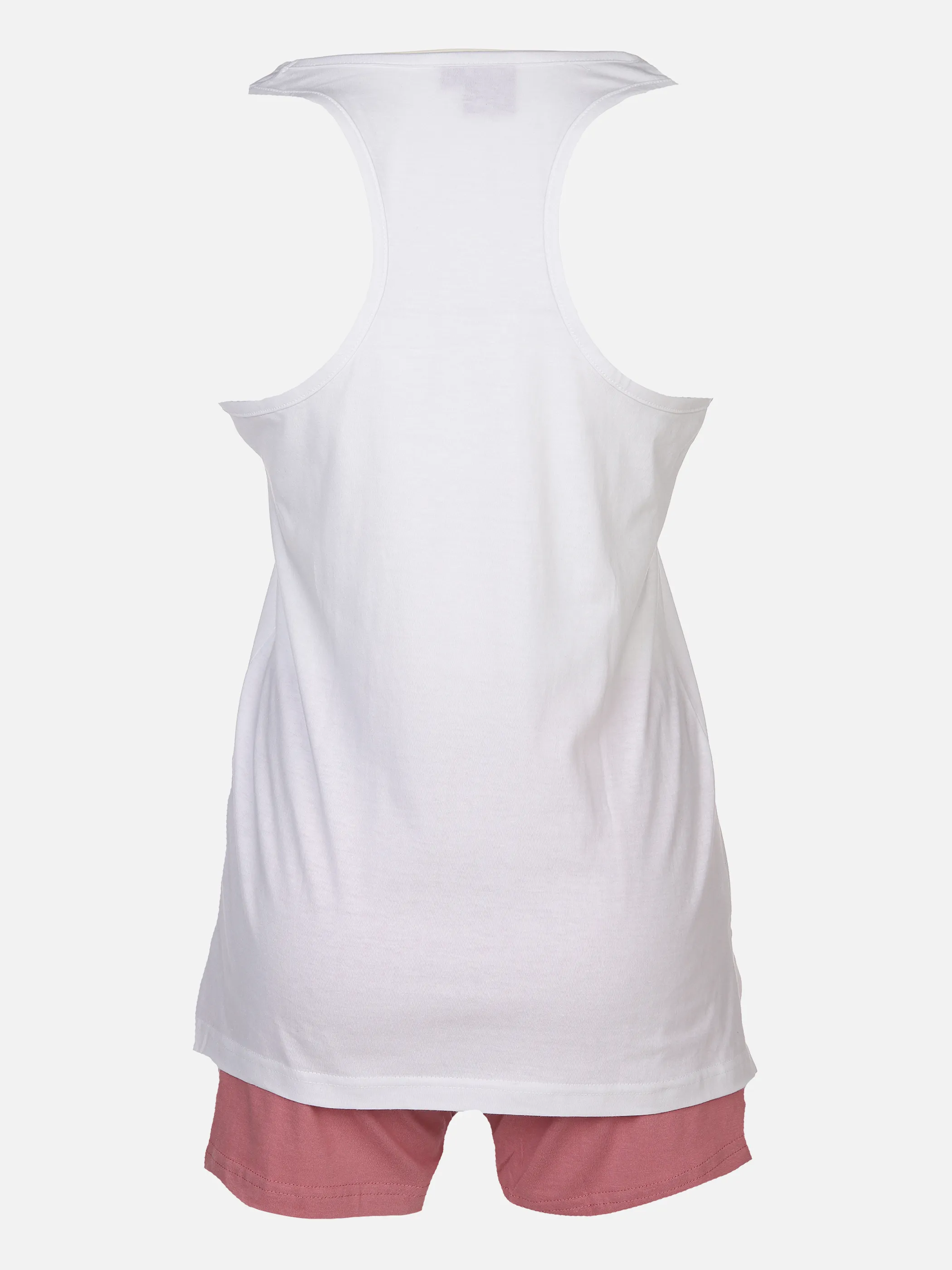 Snoopy Da. Schlafshorty Tanktop Snoop Weiß 881589 WEIß/ROSA 2