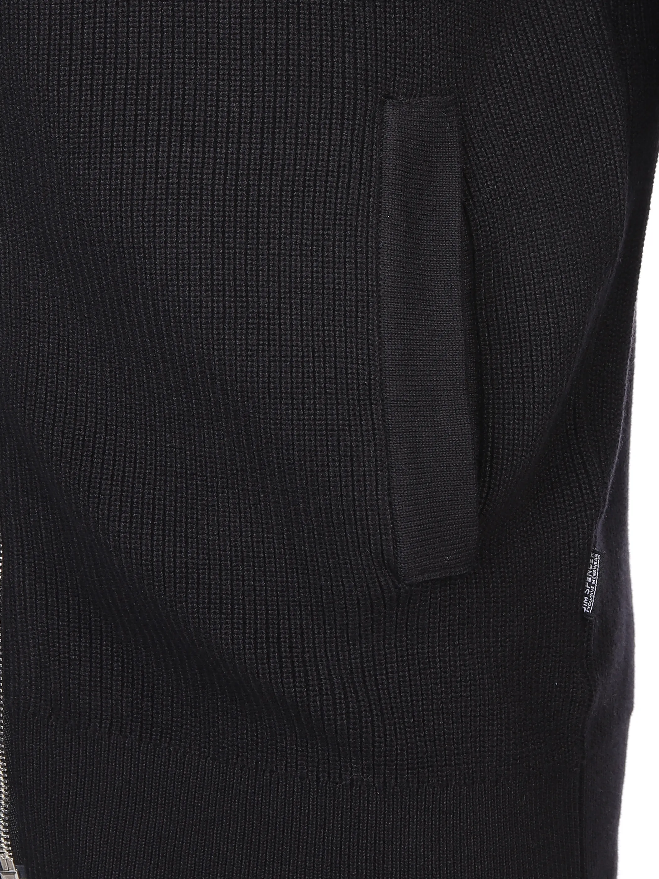 Jim Spencer He. Strickjacke RV mit Taschen Schwarz 898386 BLACK 3 Jim Spencer He. Strickjacke RV mit Taschen Schwarz 898386 BLACK 3