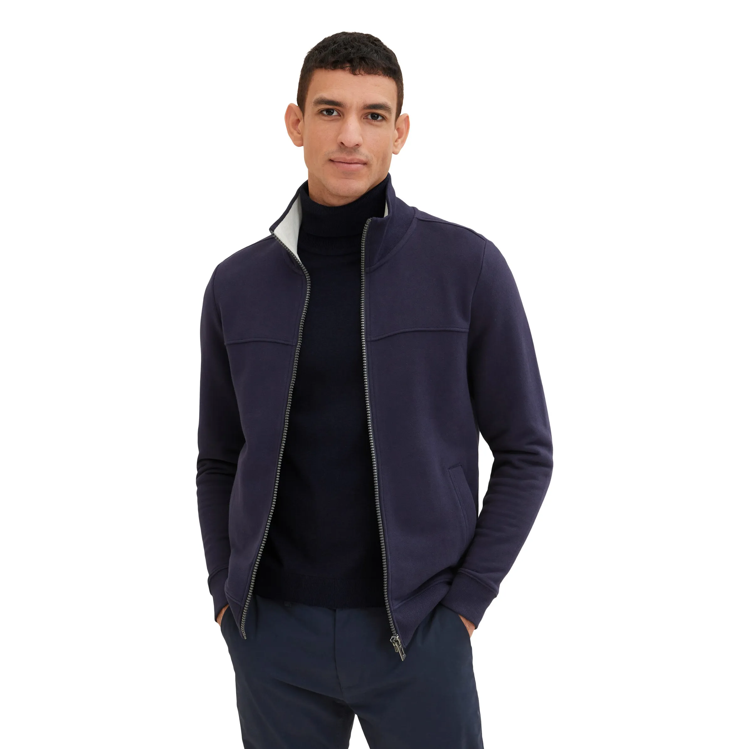 Tom Tailor 1037049 NOS cutline sweat jacket Blau 874975 10690 1 Tom Tailor 1037049 NOS cutline sweat jacket Blau 874975 10690 1