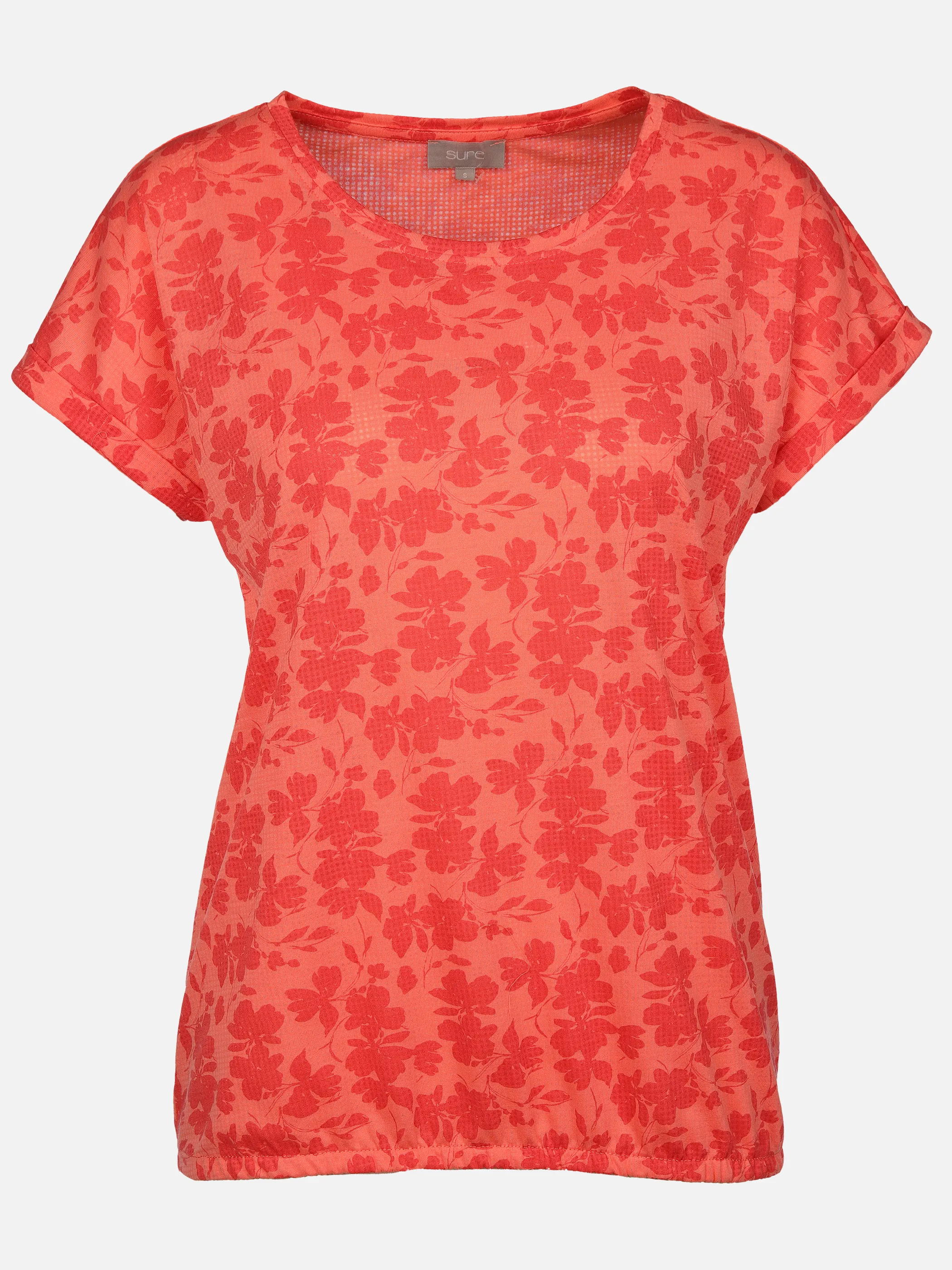 Sure Da-T-Shirt m. Druck Pink 889929 CORALLE 1 Sure Da-T-Shirt m. Druck Pink 889929 CORALLE 1