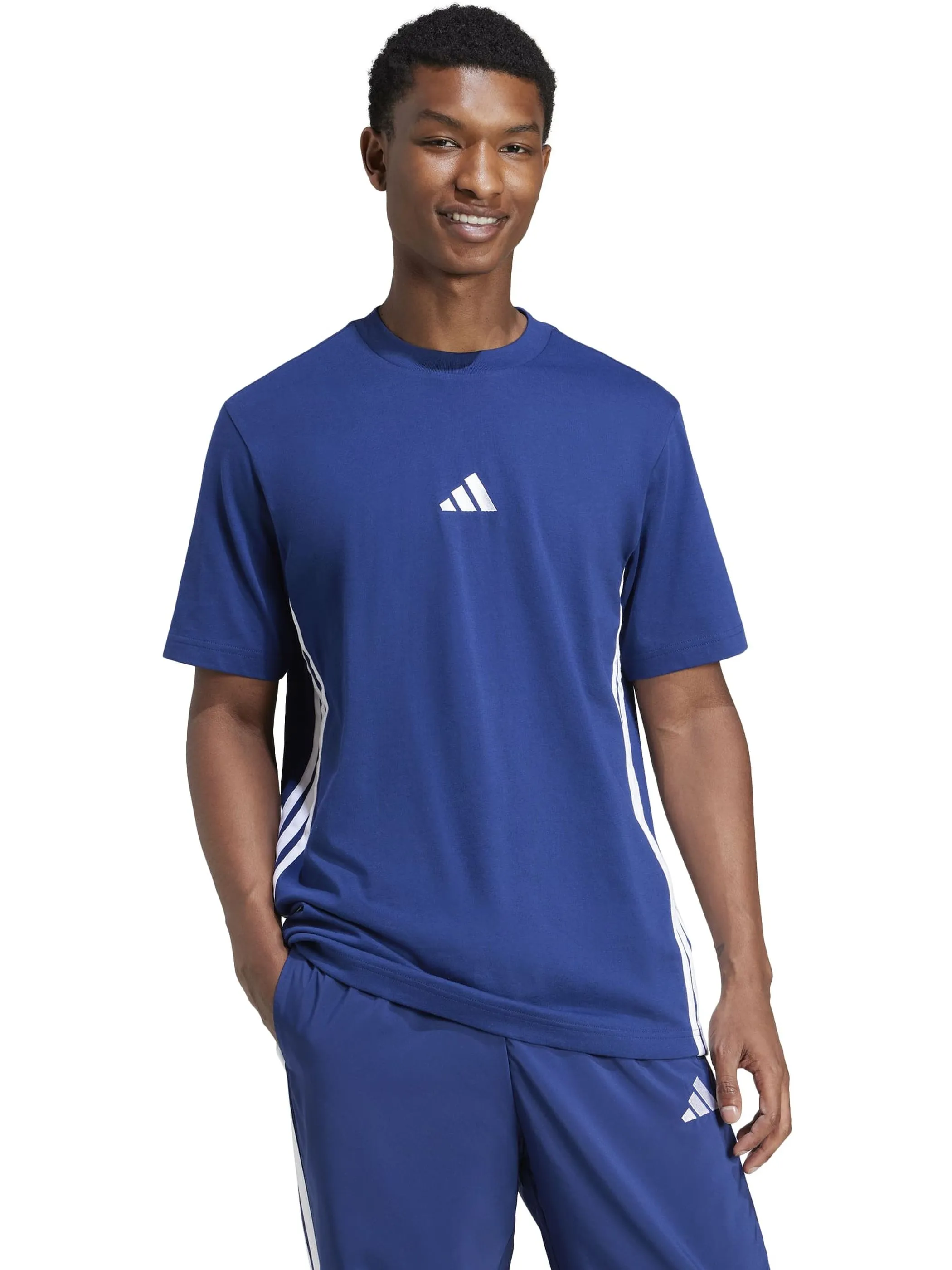Adidas JE6399 He-T-Shirt 3S blau Blau 904894 000 4 Adidas JE6399 He-T-Shirt 3S blau Blau 904894 000 4