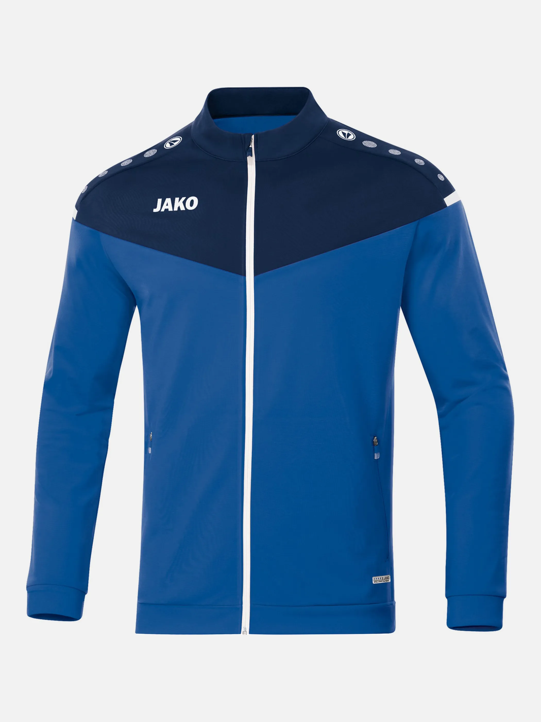 JAKO 9320 Polyesterjacke Champ 2.0 Blau 877758 49 1 JAKO 9320 Polyesterjacke Champ 2.0 Blau 877758 49 1