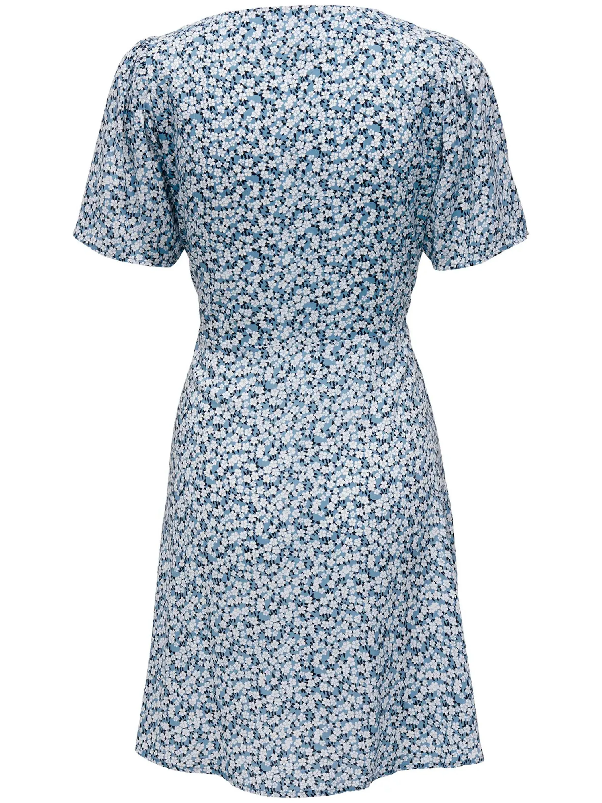 Only 15237382 ONLEVIDA S/S SHORT DR Blau 910149 226855006