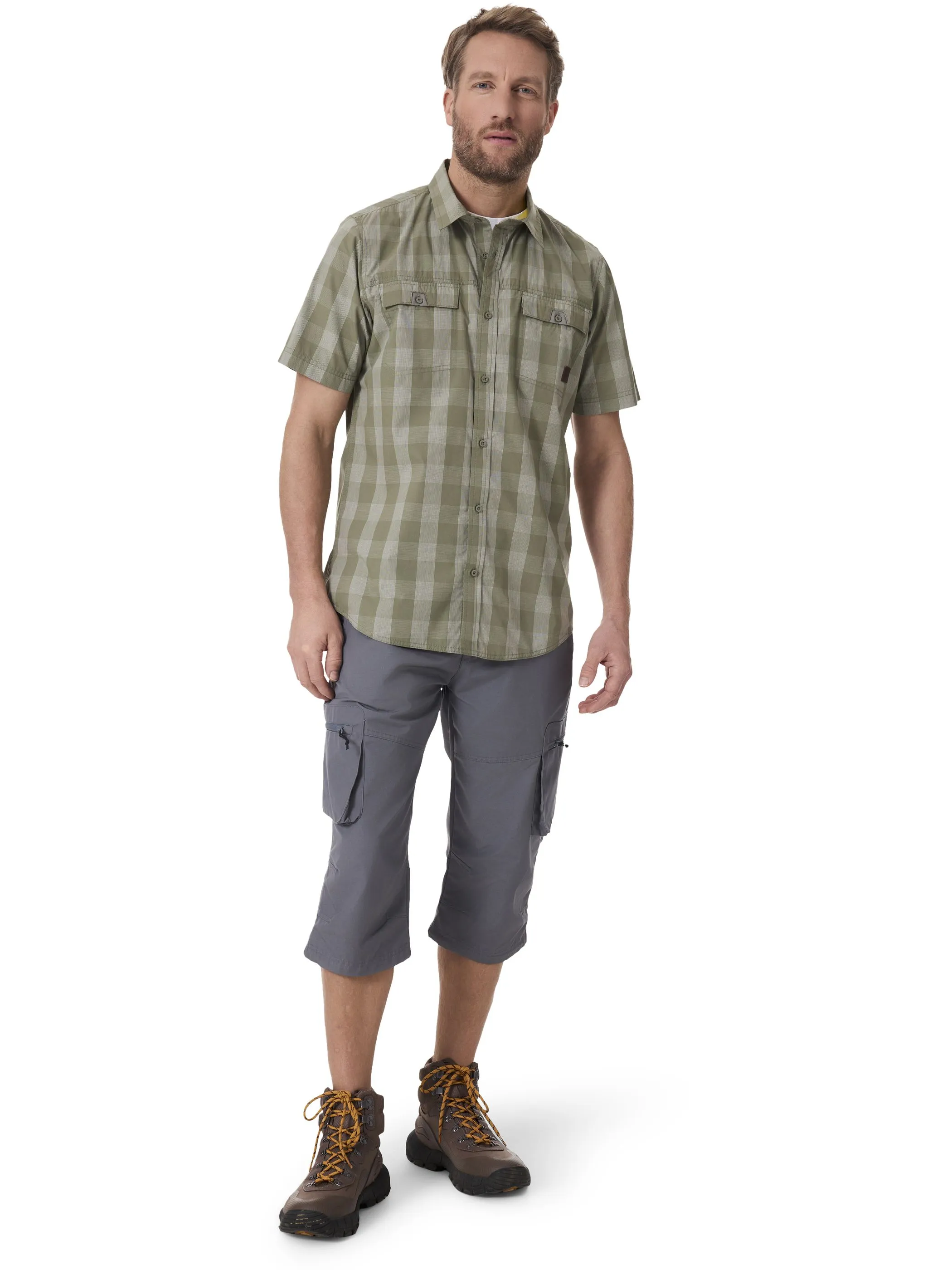 HERO by John Medoox 73110740009439 He-Hemd, Oliv 913871 9439 4