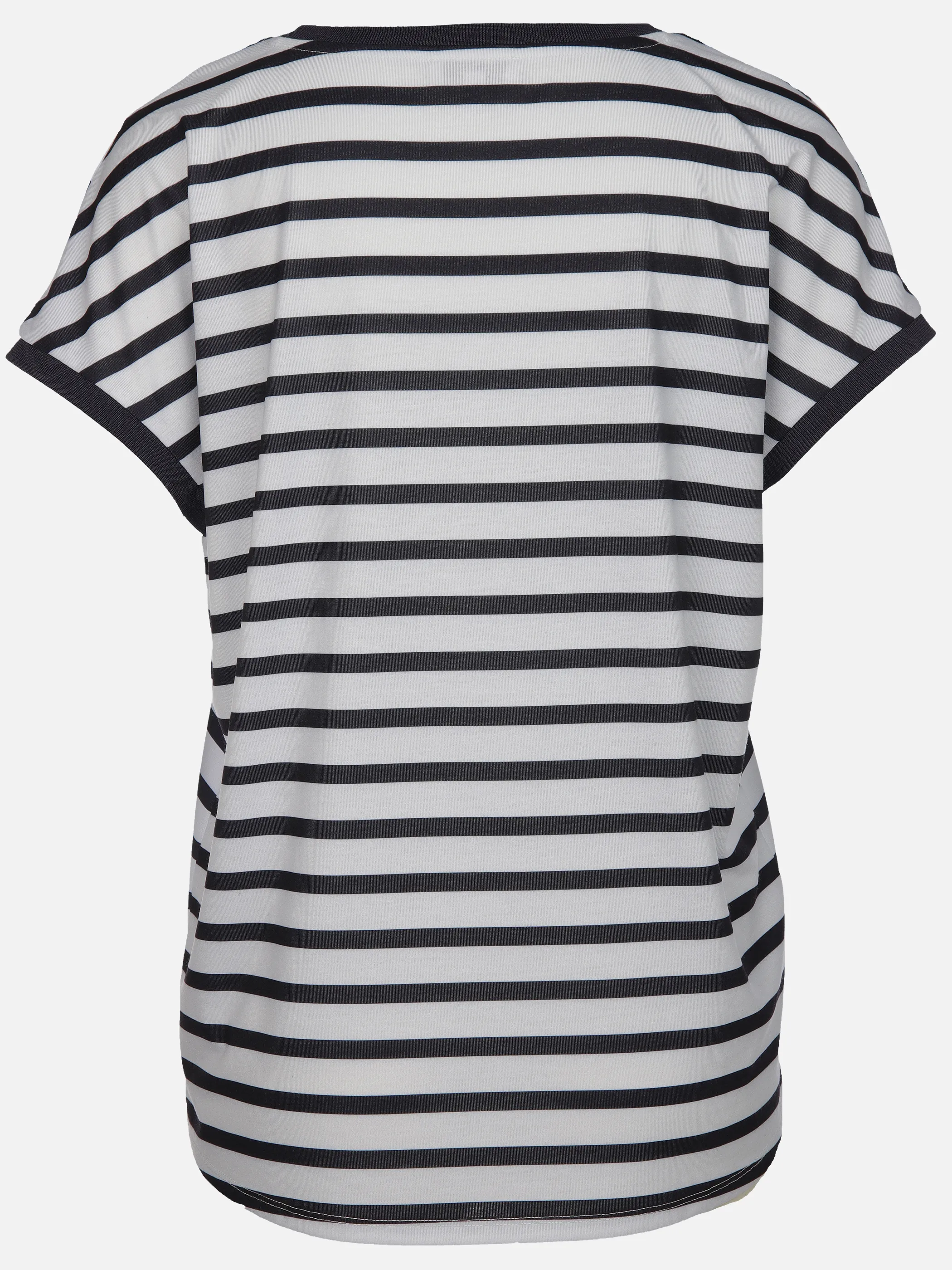 Lisa Tossa Da-Shirt aus Materialmix Marine 908741 MARINE 2