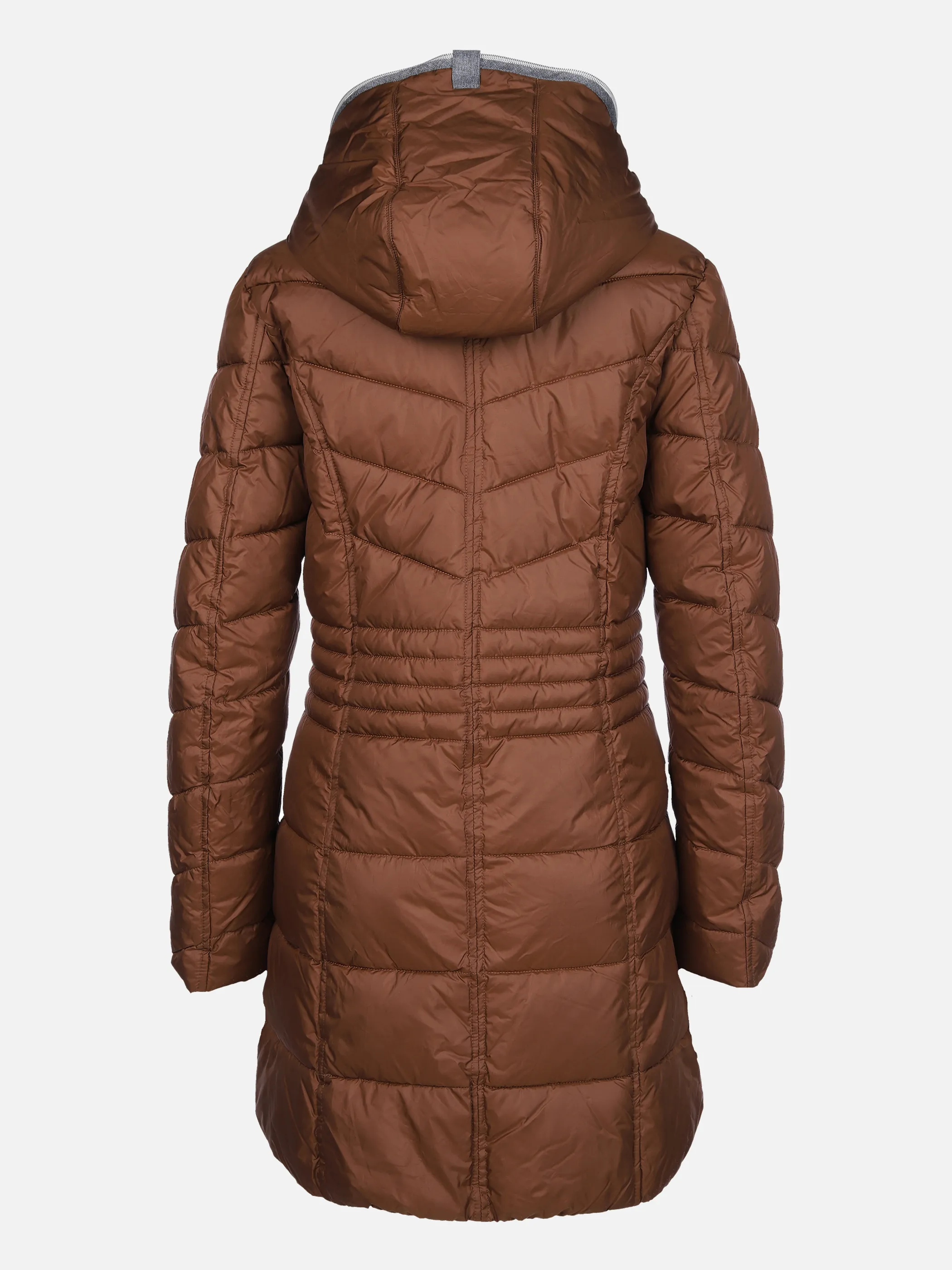 Da-Steppmantel mit Wolloptik Braun 859727 BRAUN 2