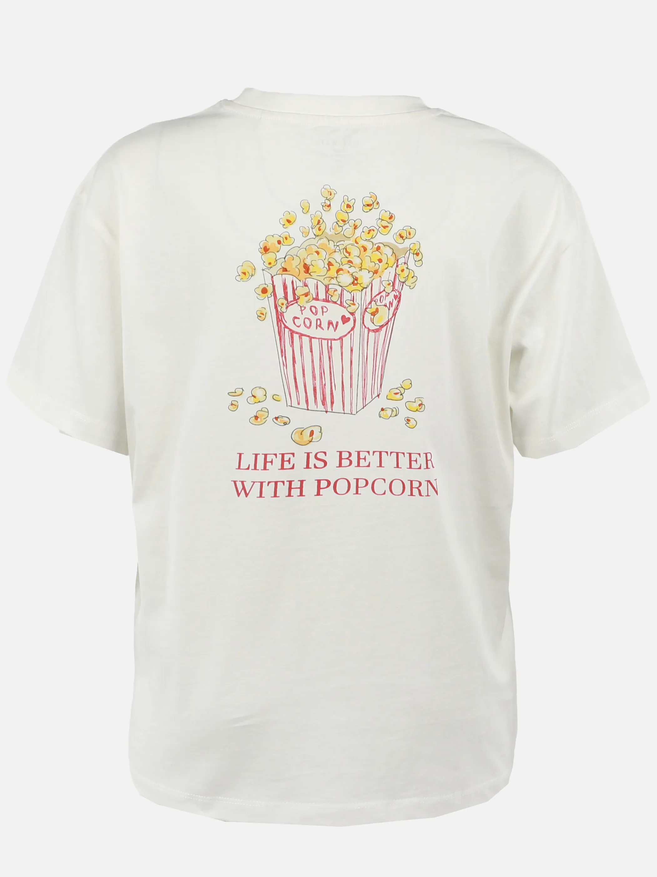 One Way TG T-Shirt mit Popcorn FP in weiß Weiß 922351 WEIß 2