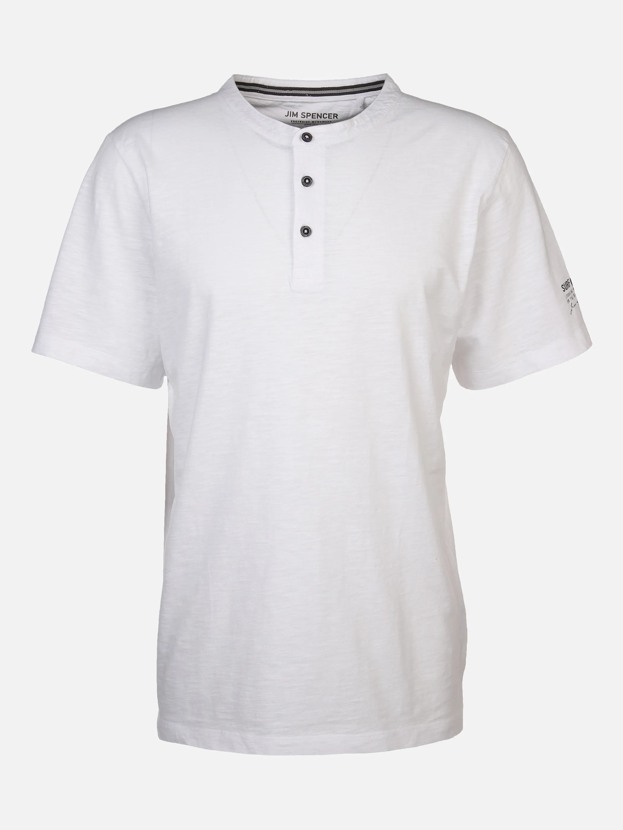 Jim Spencer He. Henleyshirt 1/2 Arm Stickerei Weiß 876158 WHITE 1 Jim Spencer He. Henleyshirt 1/2 Arm Stickerei Weiß 876158 WHITE 1