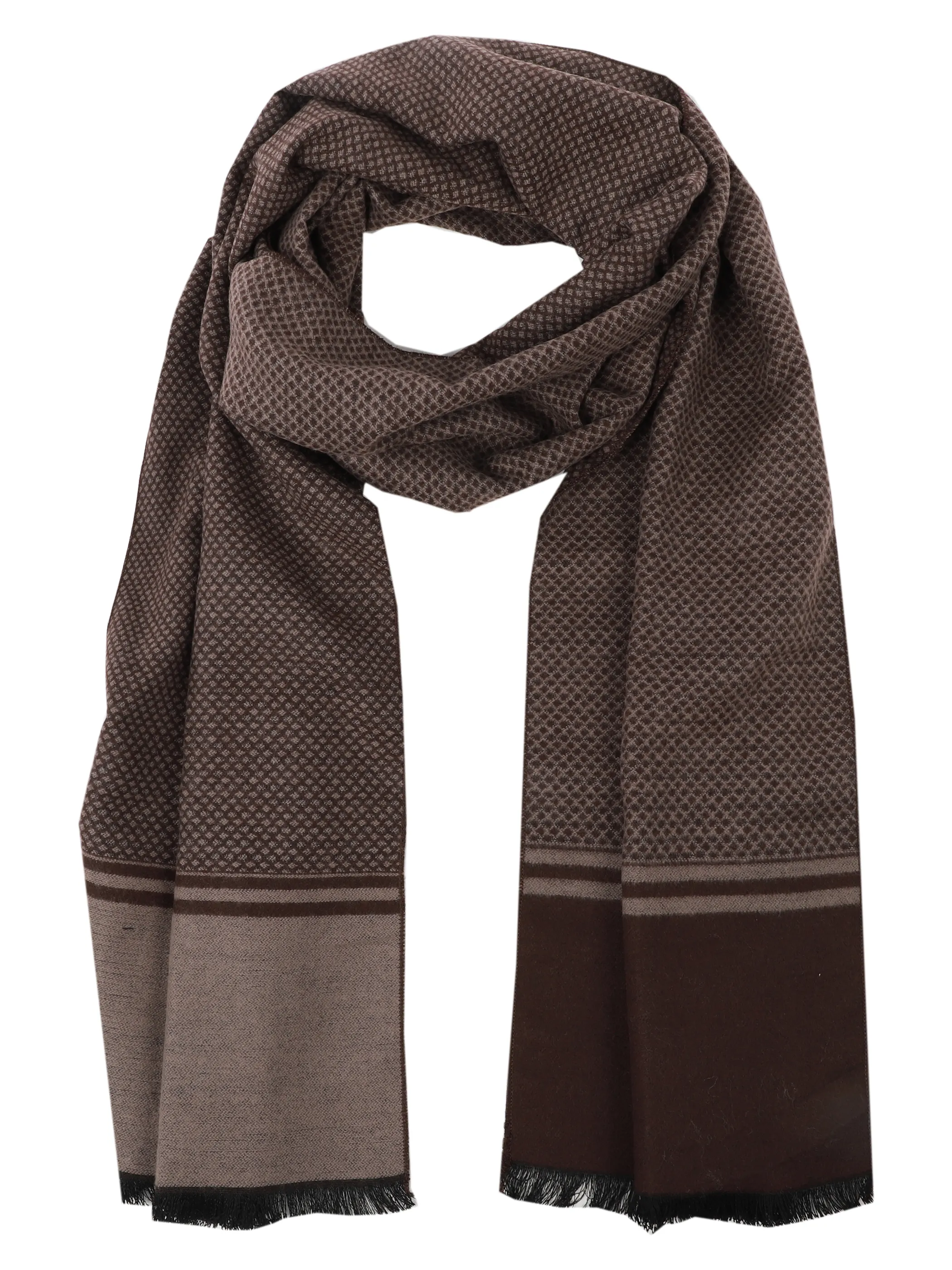 IX-O He-Schal, Softacrylic Braun 933324 BRAUN 1