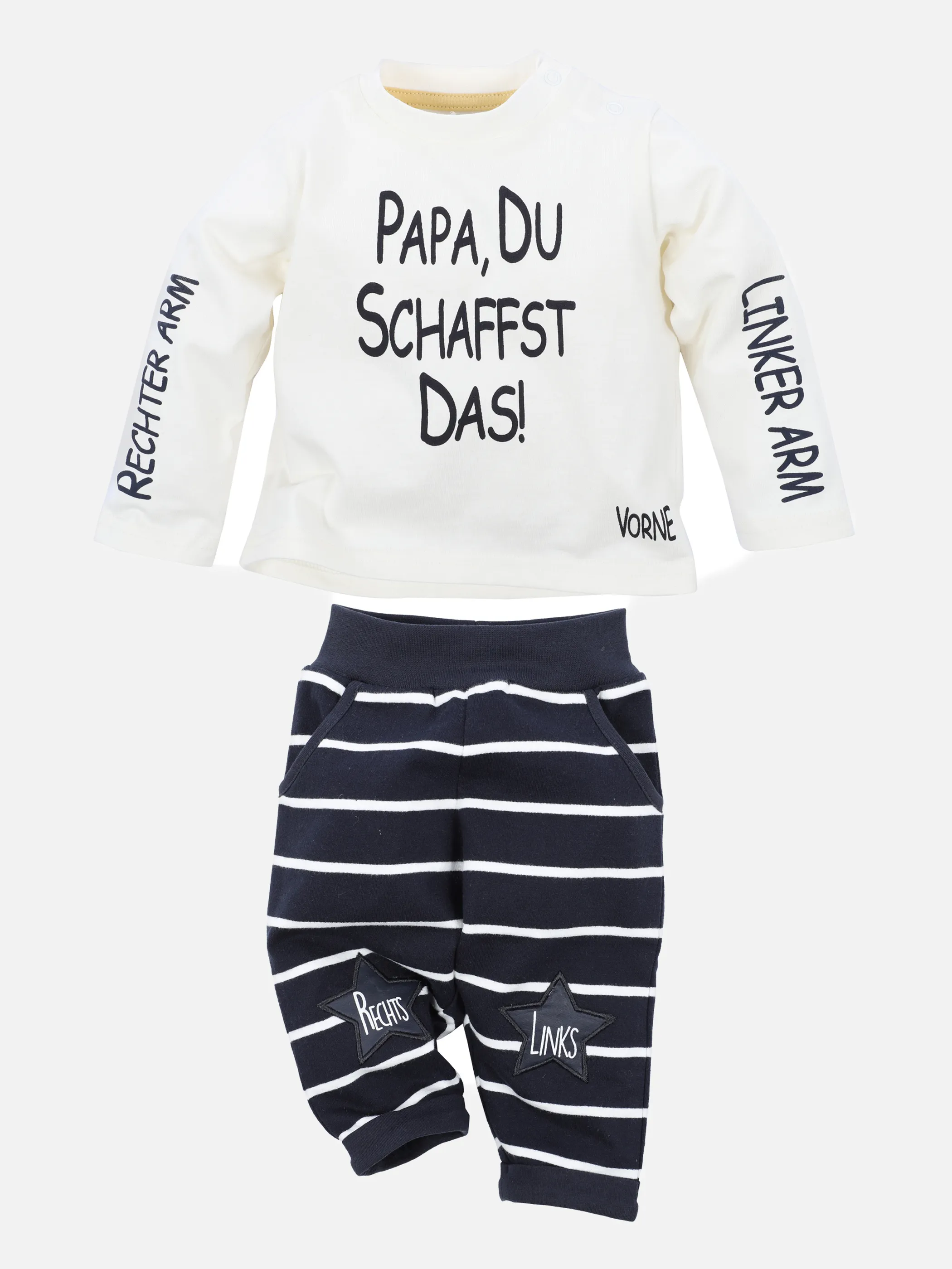 Bubble Gum BB NB 2er Set Longsleeveshirt Weiß 859570 WEIß 1