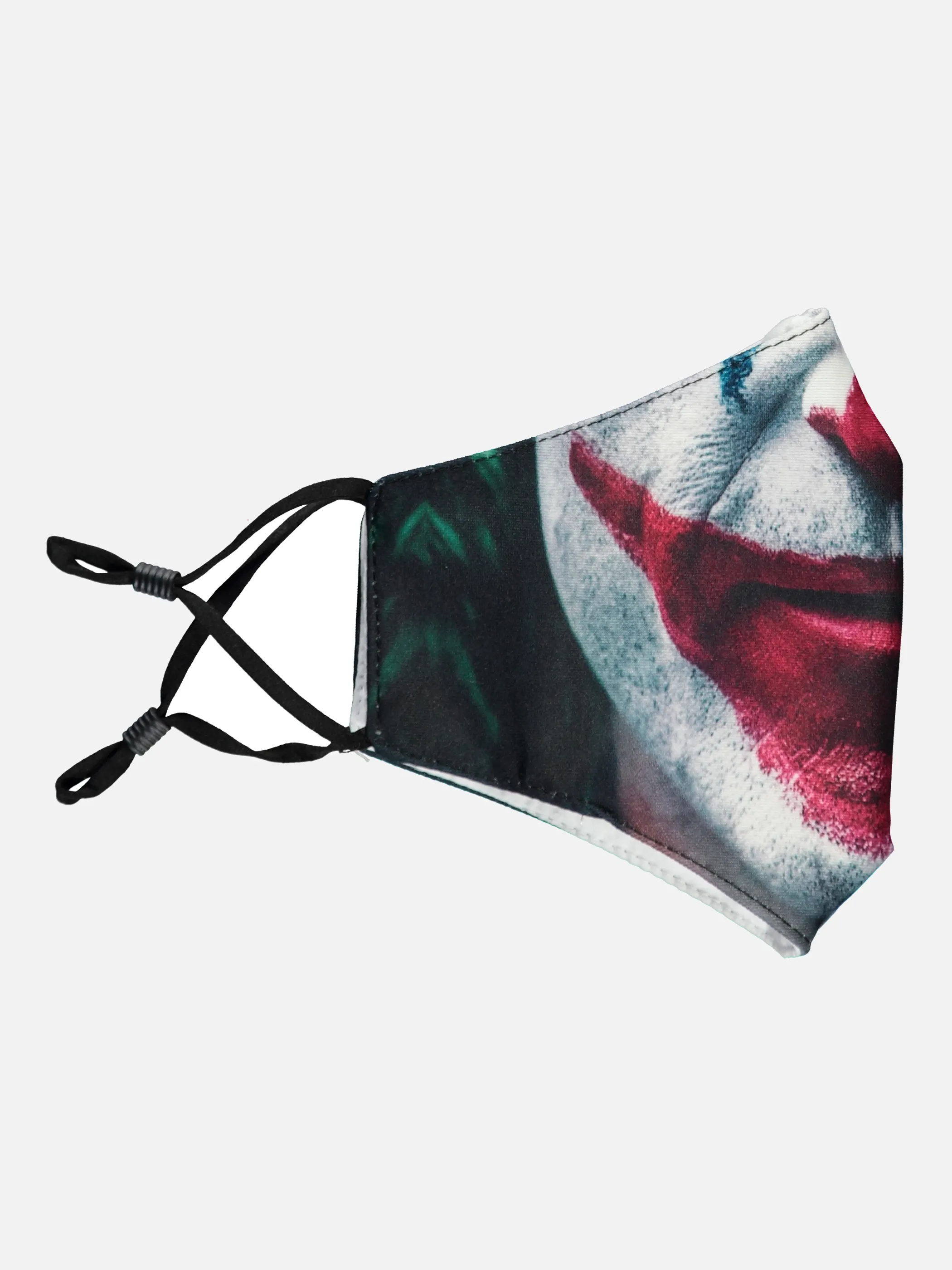 Stoffmaske Fotodruck Schwarz 847858 MUND BLACK 3