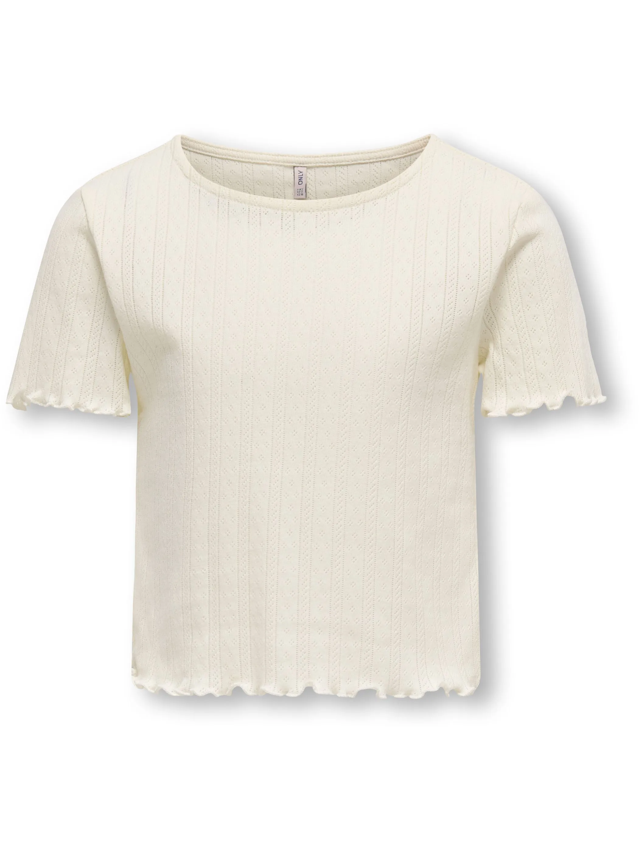 Kids Only 15346405 KOGCARLOTTA S/S TOP JRS NOOS Weiß 909910 177922 4