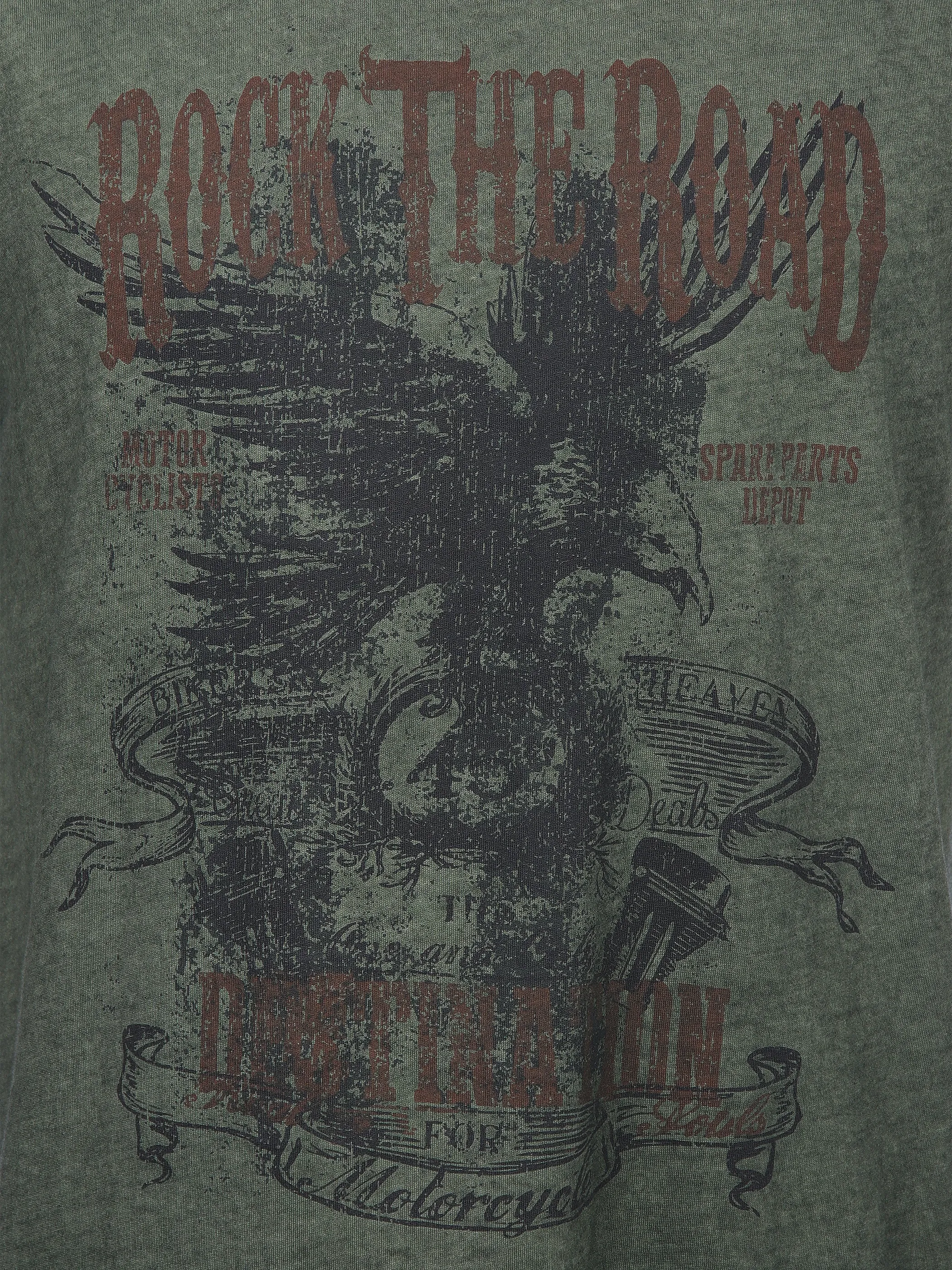 Southern Territory He. Muscleshirt oilwash Oliv 910629 OLIVE 3