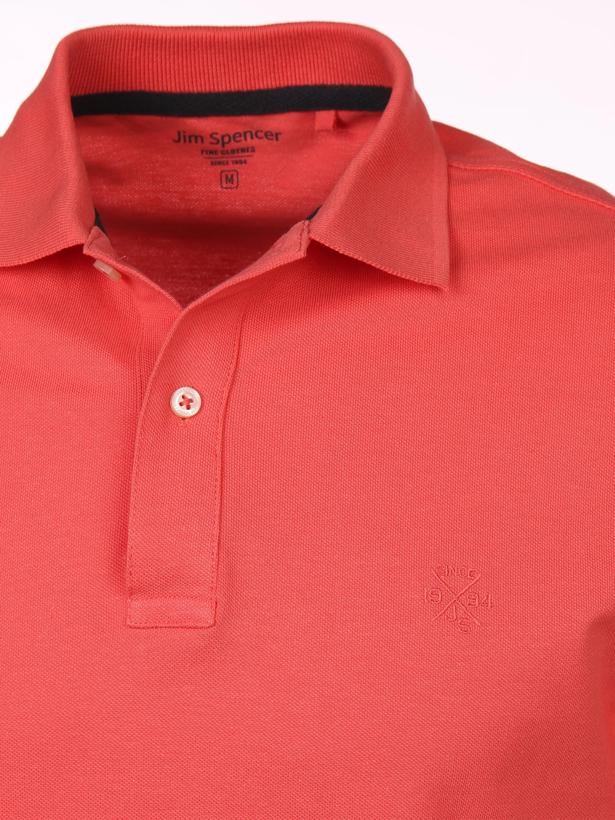 Jim Spencer He. Poloshirt 1/2 Arm uni basic Orange 852325 APRICOT 3 Jim Spencer He. Poloshirt 1/2 Arm uni basic Orange 852325 APRICOT 3