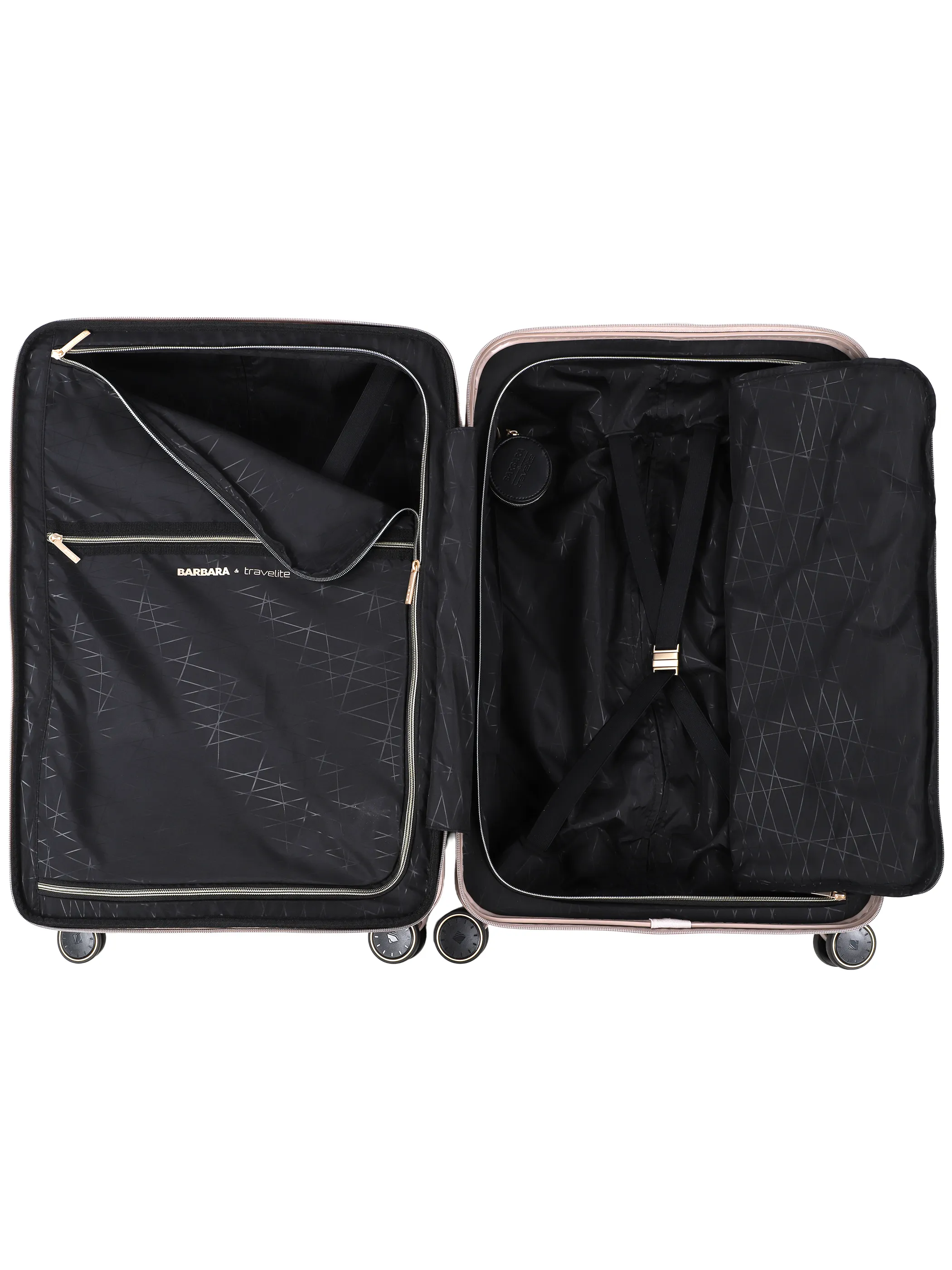 Travelite Barbara Novelty Trolly 4W L Weiß 921198 40 3