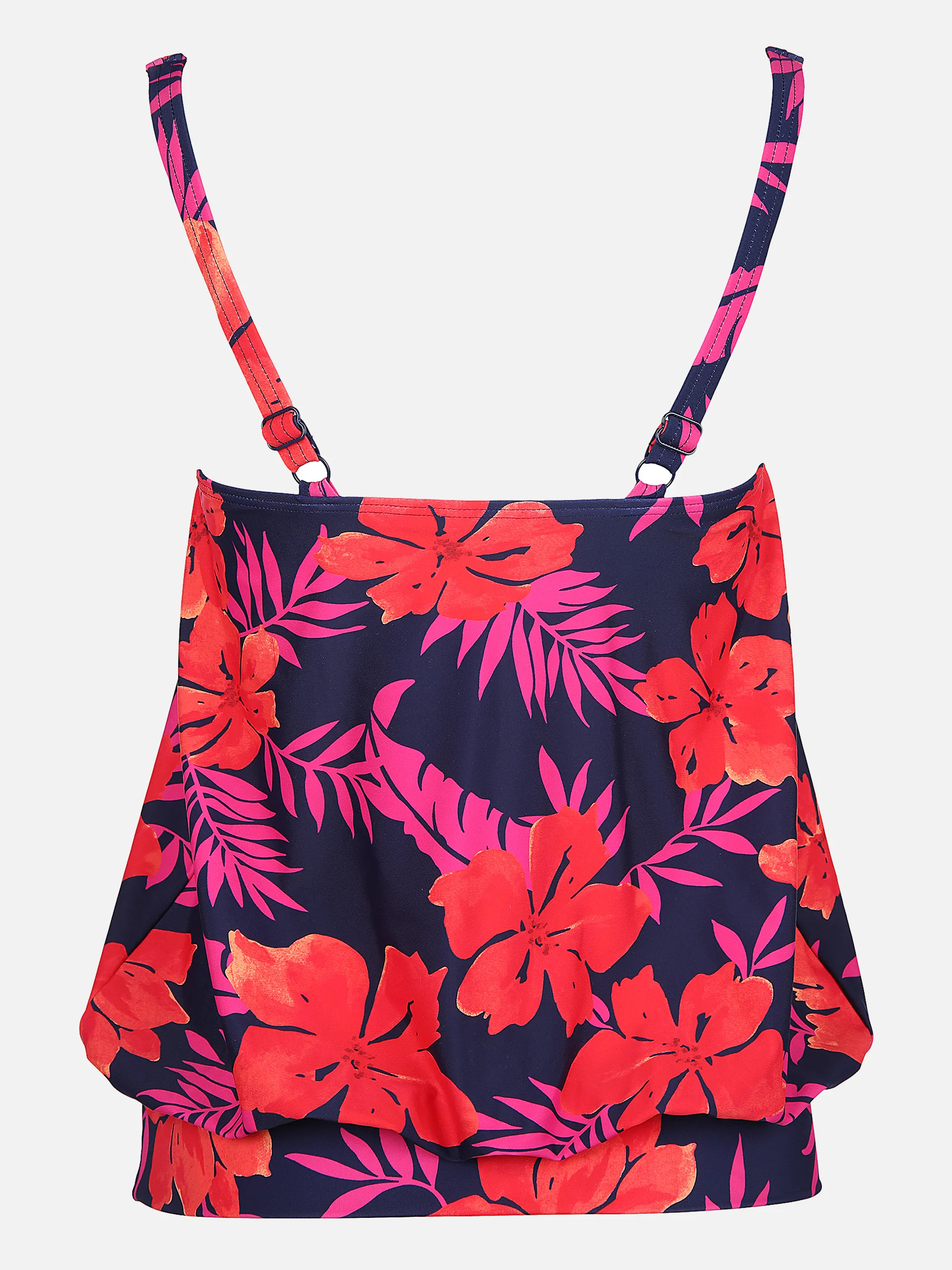 Grinario Sports Da-Tankini-Top Blau 863022 NAVY/PINK 2