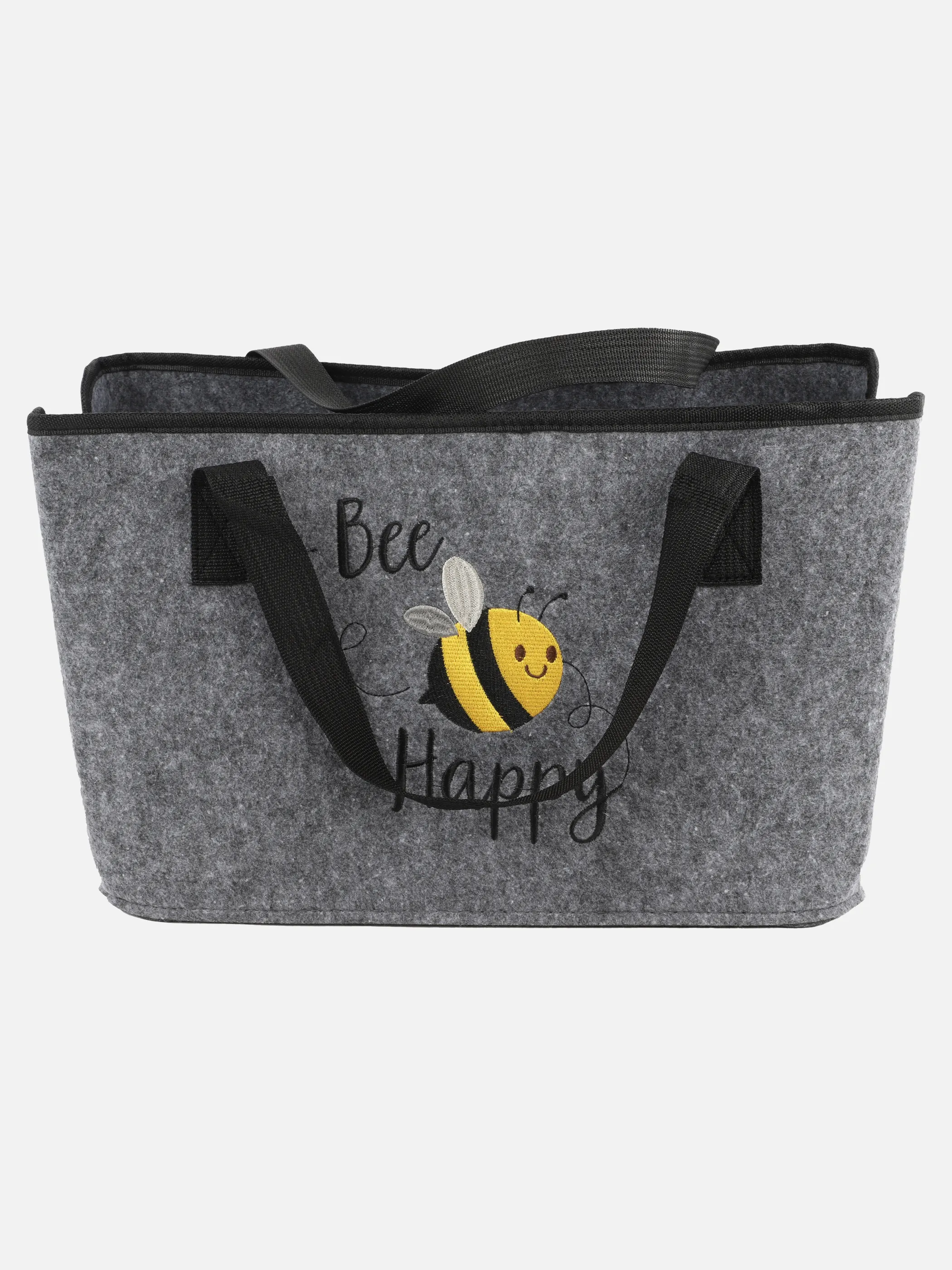 Koffer/Taschen Filztasche mit Bienen Grau 861702 GRAU 1