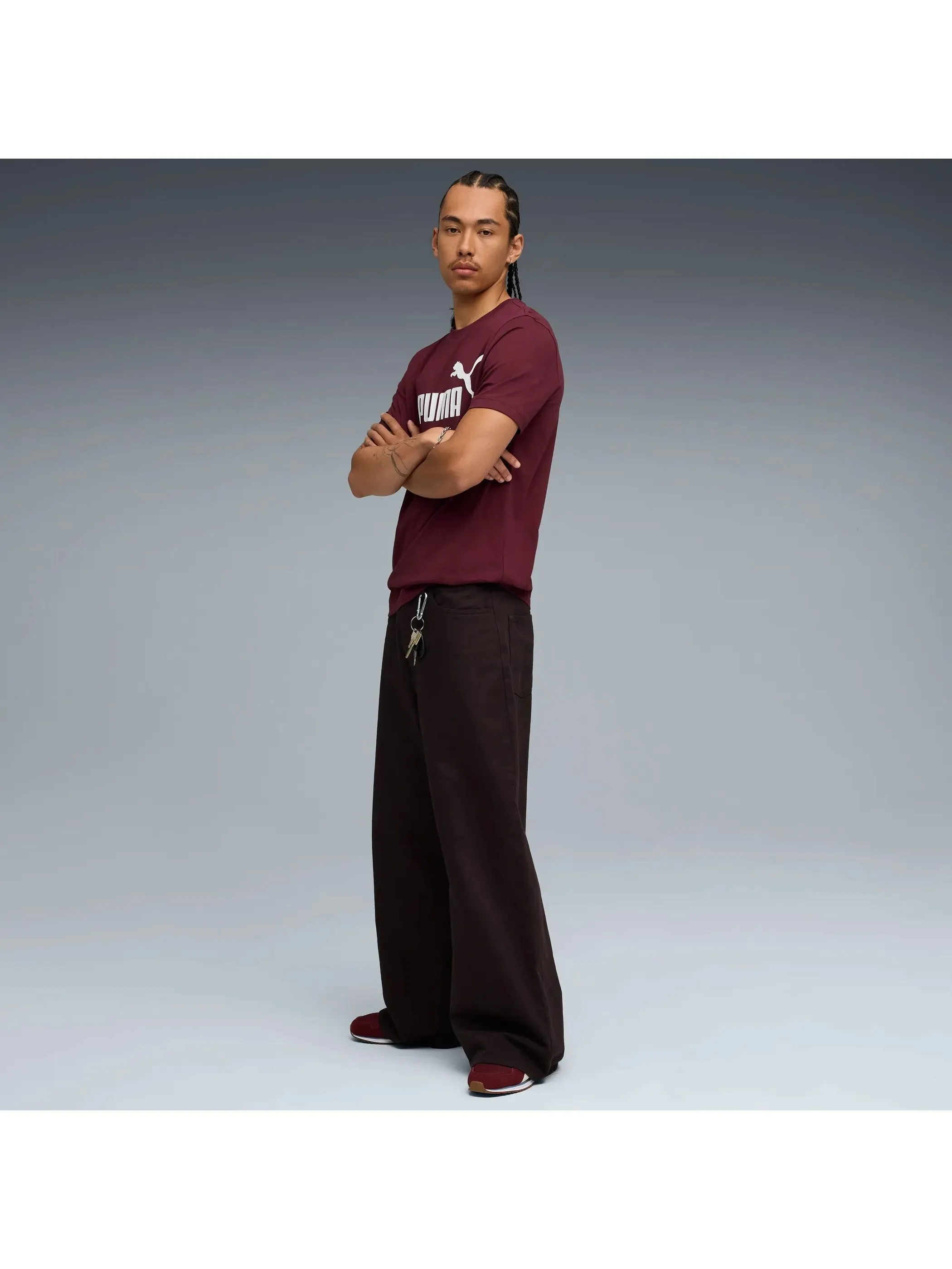 Puma 682533 He-T-Shirt ESS No. 1 Logo Tee (s) Rot 904572 0096 5 Puma 682533 He-T-Shirt ESS No. 1 Logo Tee (s) Rot 904572 0096 5