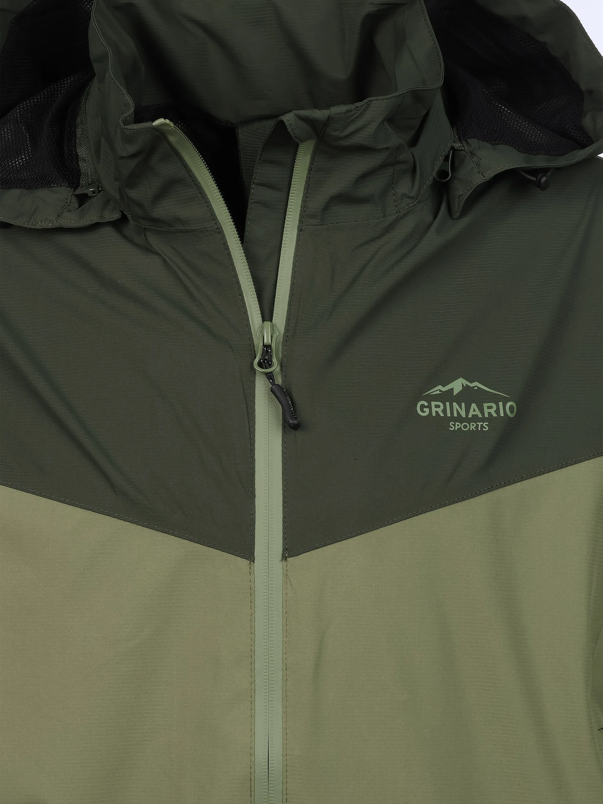 Grinario Sports He-Regenjacke, packable, Wassersäule 10.000 mm Oliv 928454 OLIVI/DUFF 4