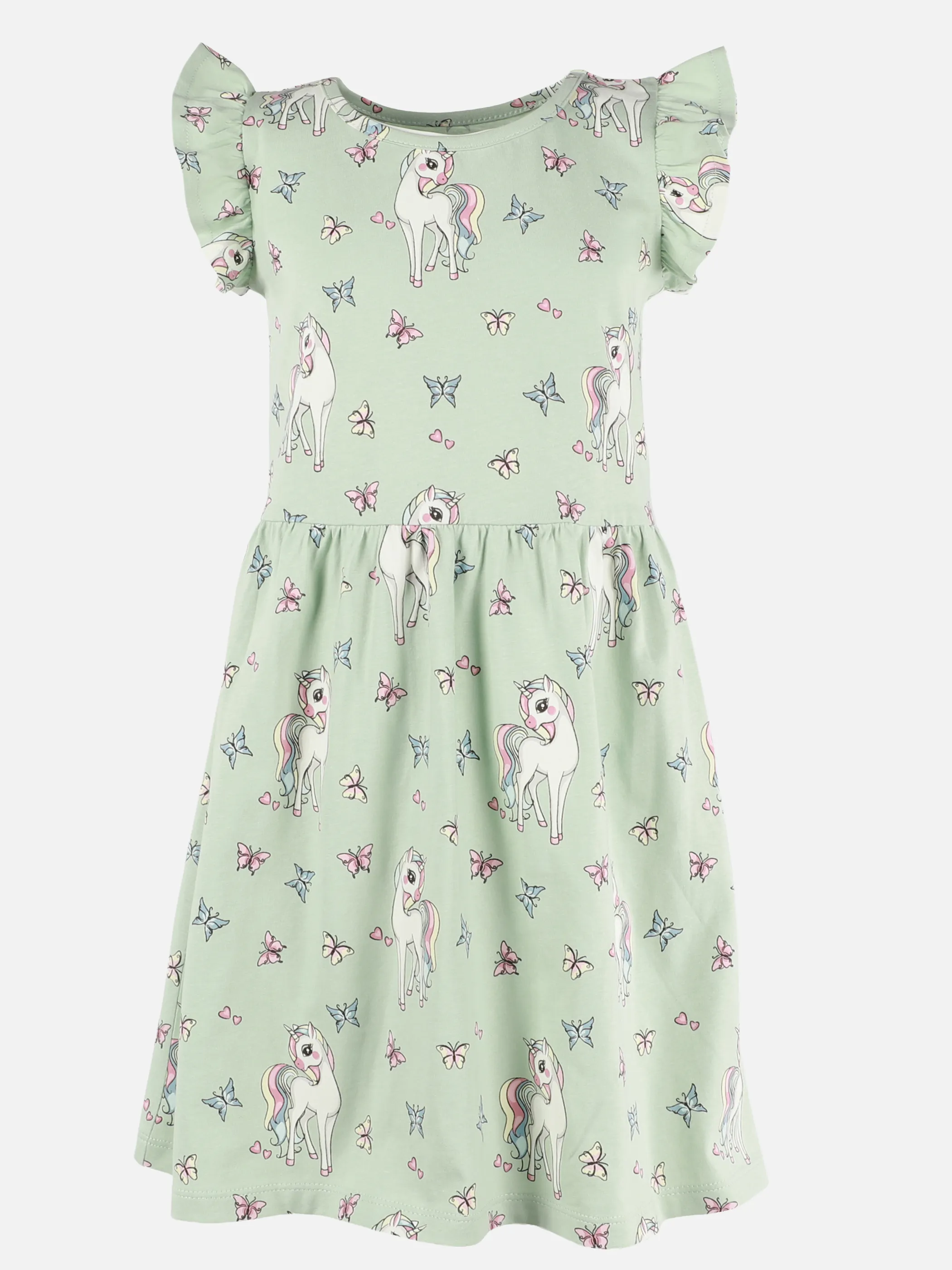 One Way MG Kleid mit AOP Grün 923233 GRÜN 1