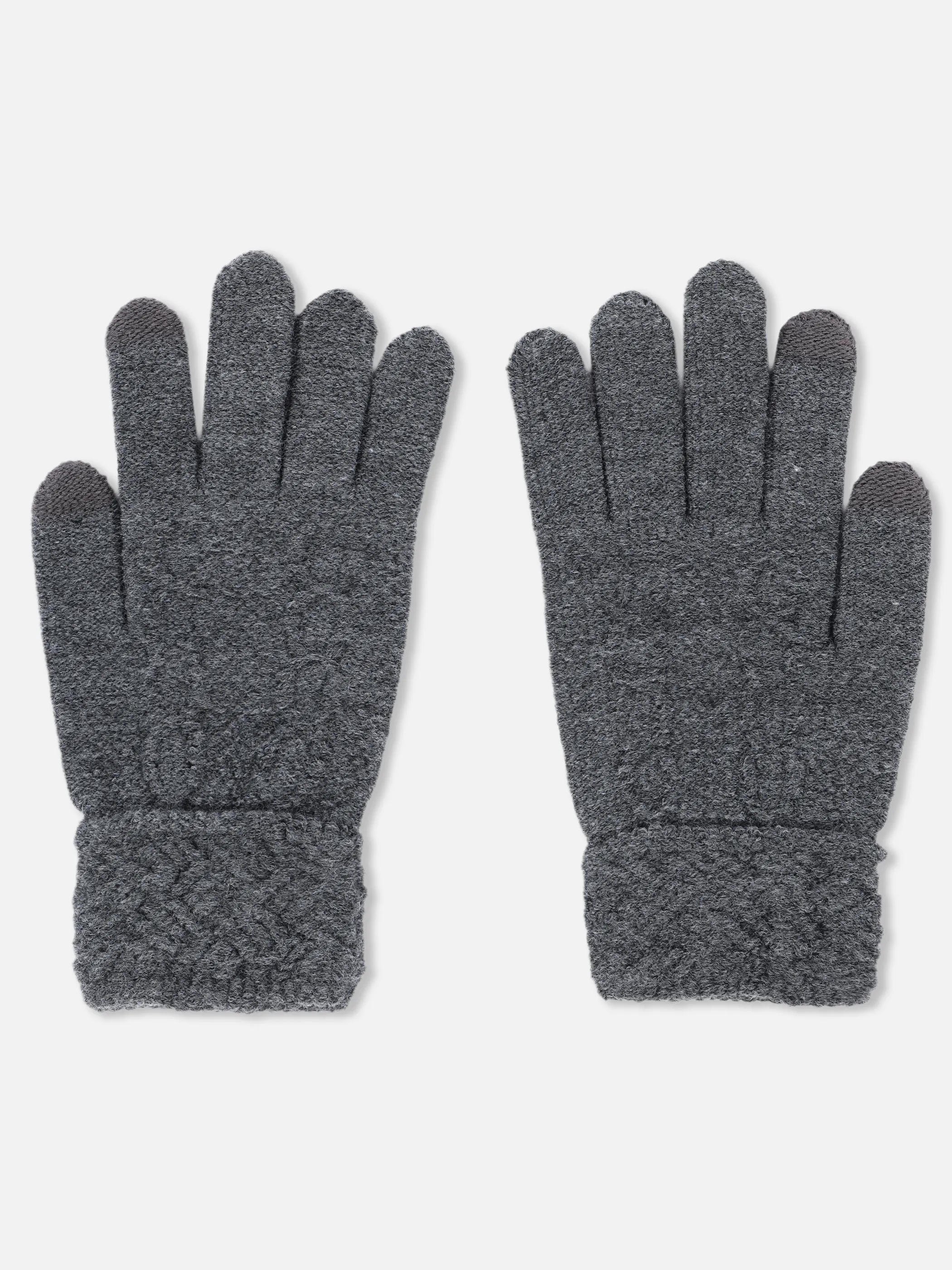 Sure Da-Strickhandschuhe Grau 929410 ANTHRA 1