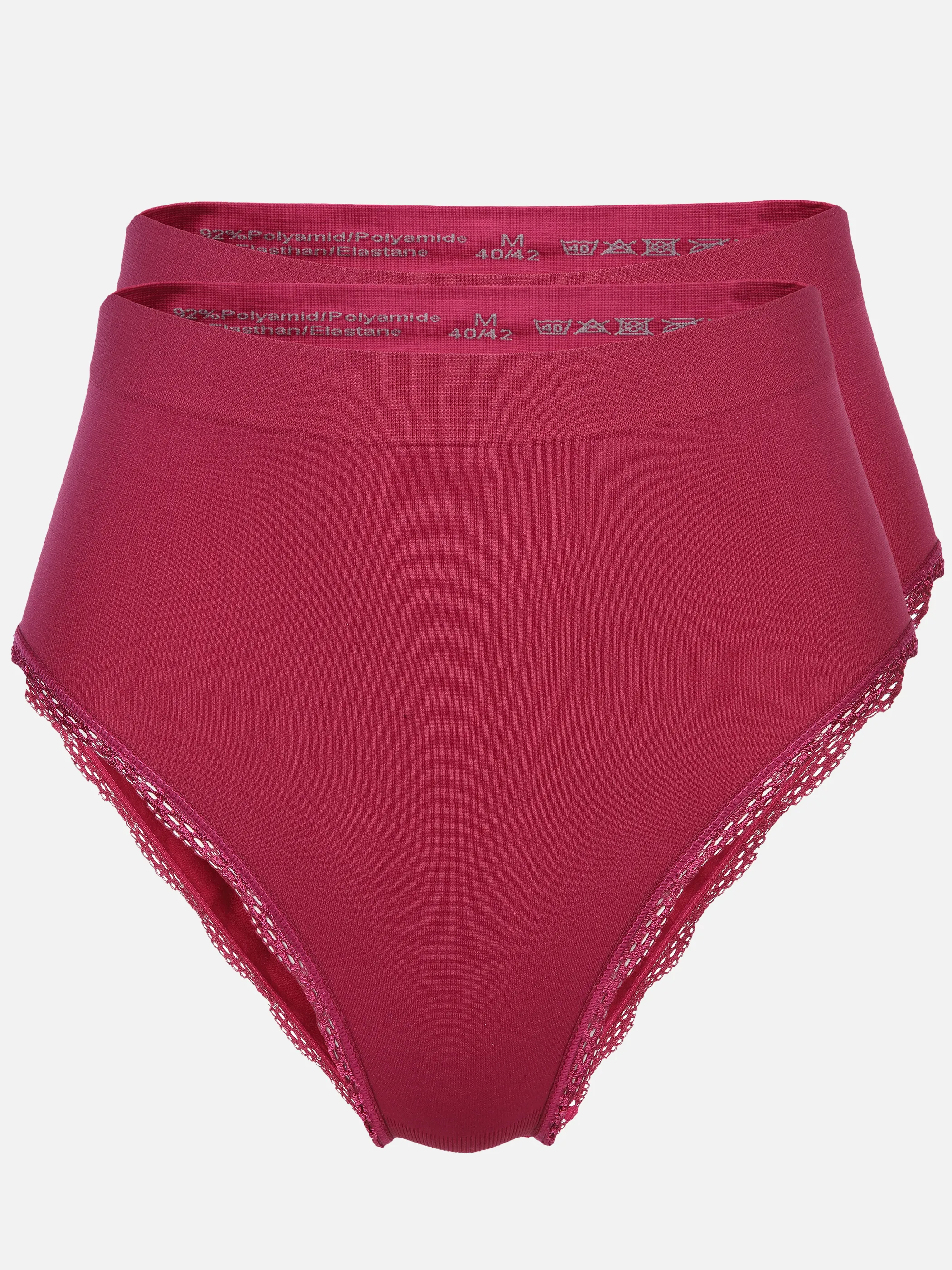 Sure Da. Taillenslip Seamless 2er Pack Pink 897635 BERRY 1