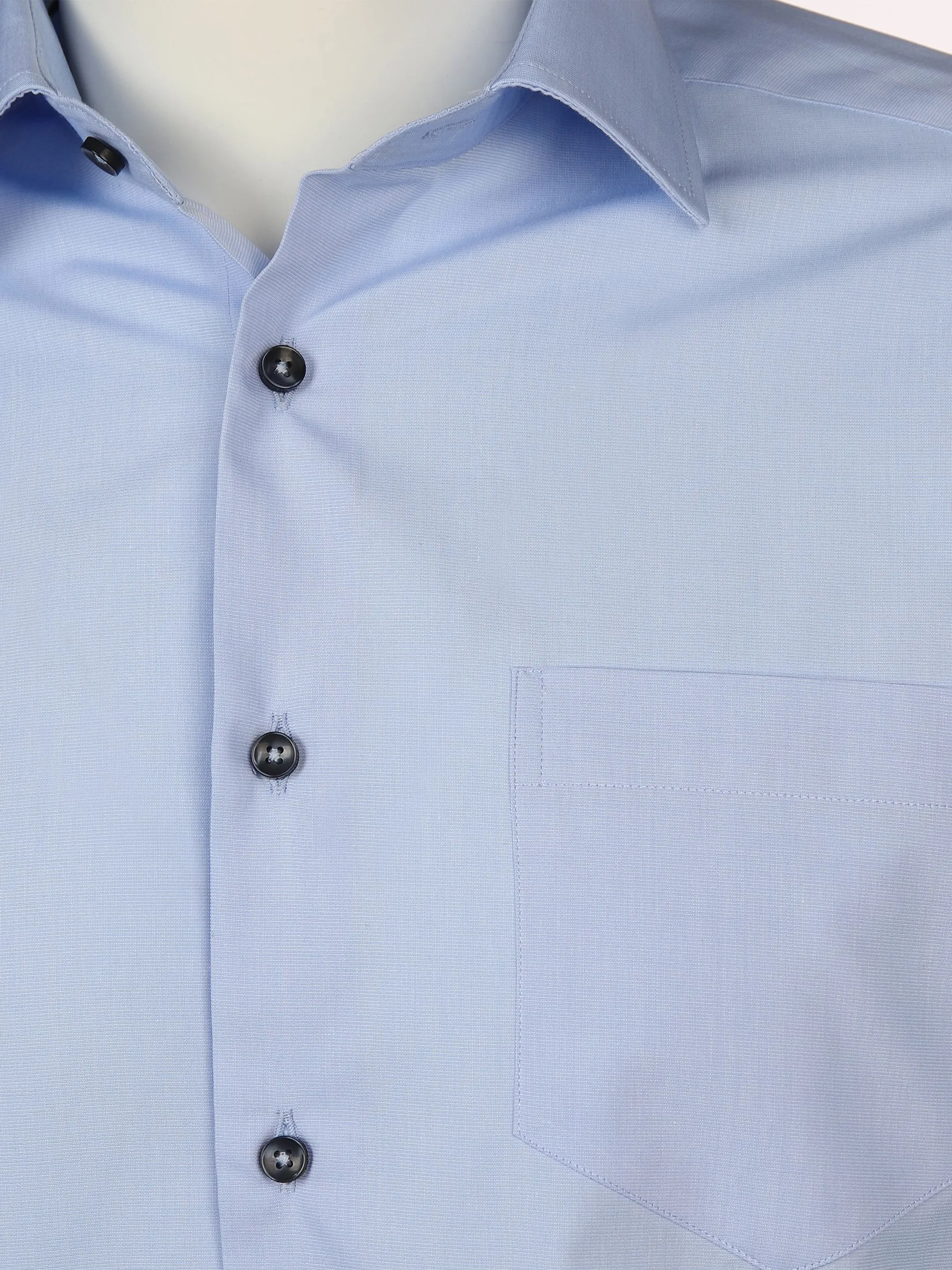 Jim Spencer He. Cityhemd 1/1 Arm MF bügelfrei Blau 877307 BLUE 3 Jim Spencer He. Cityhemd 1/1 Arm MF bügelfrei Blau 877307 BLUE 3