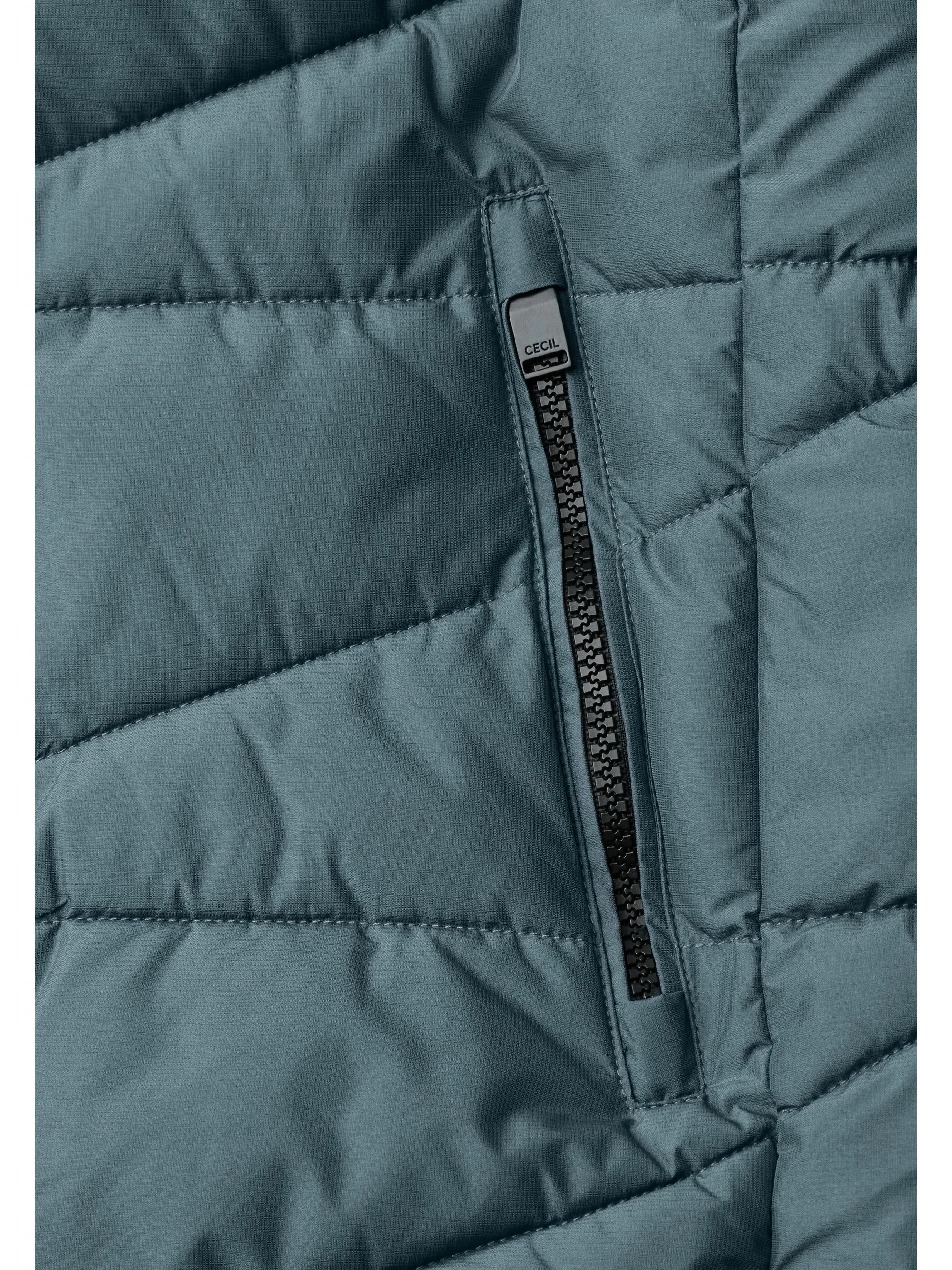 Cecil B202276 TOS Sportive Padded Jacket Blau 930135 17751