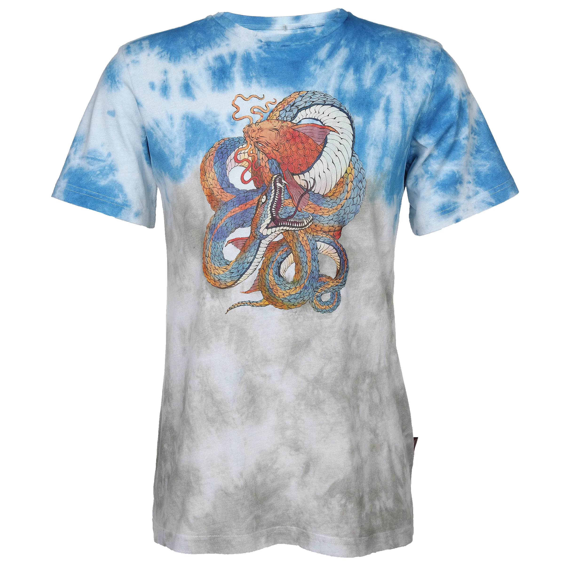 Southern Territory He. T-Shirt 1/2 Arm Batik Prin Türkis 886956 PETROL 1 Southern Territory He. T-Shirt 1/2 Arm Batik Prin Türkis 886956 PETROL 1