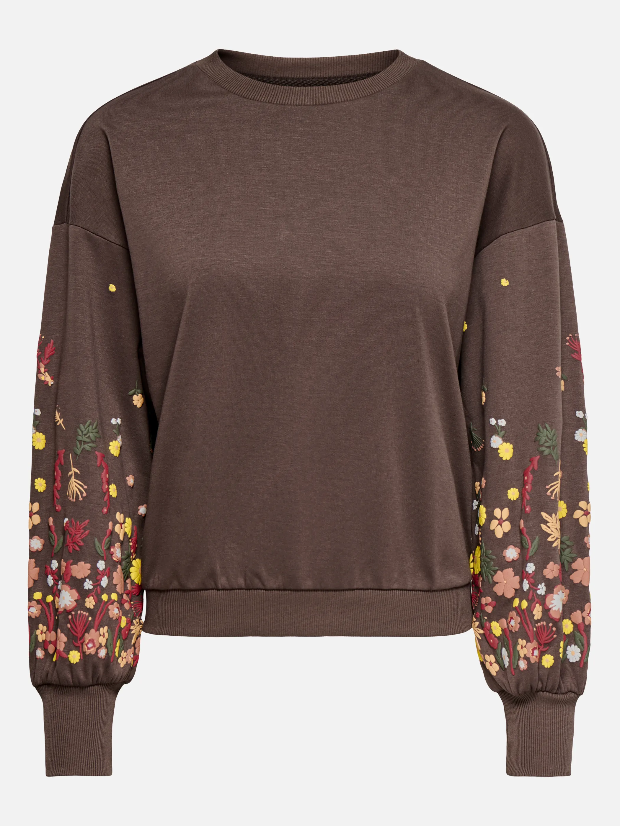 Only 15216364 ONLBROOKE L/S O-NECK Braun 908282 286415055 3