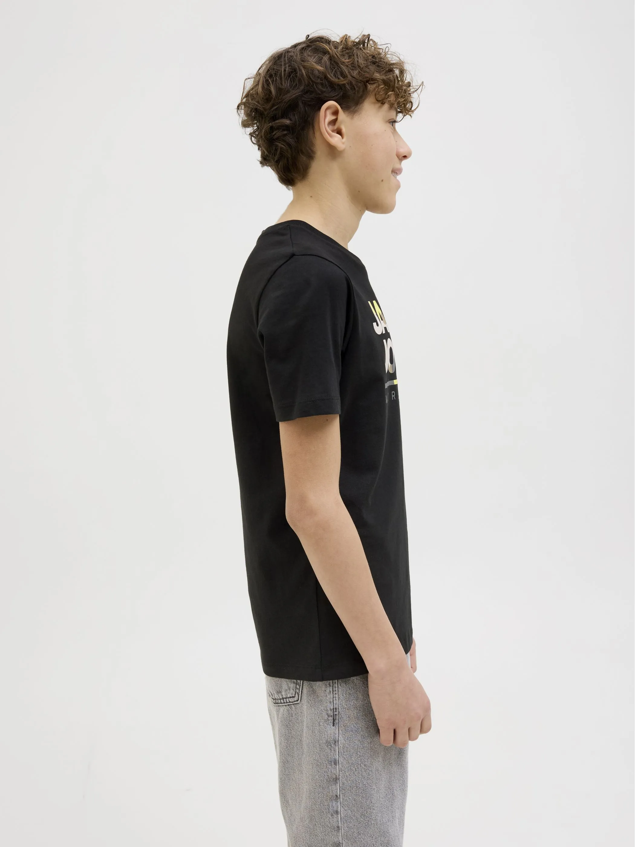 Jack&Jones Junior 12259476 JJLUKE TEE SS CREW NE Blau 907284 178012003 4