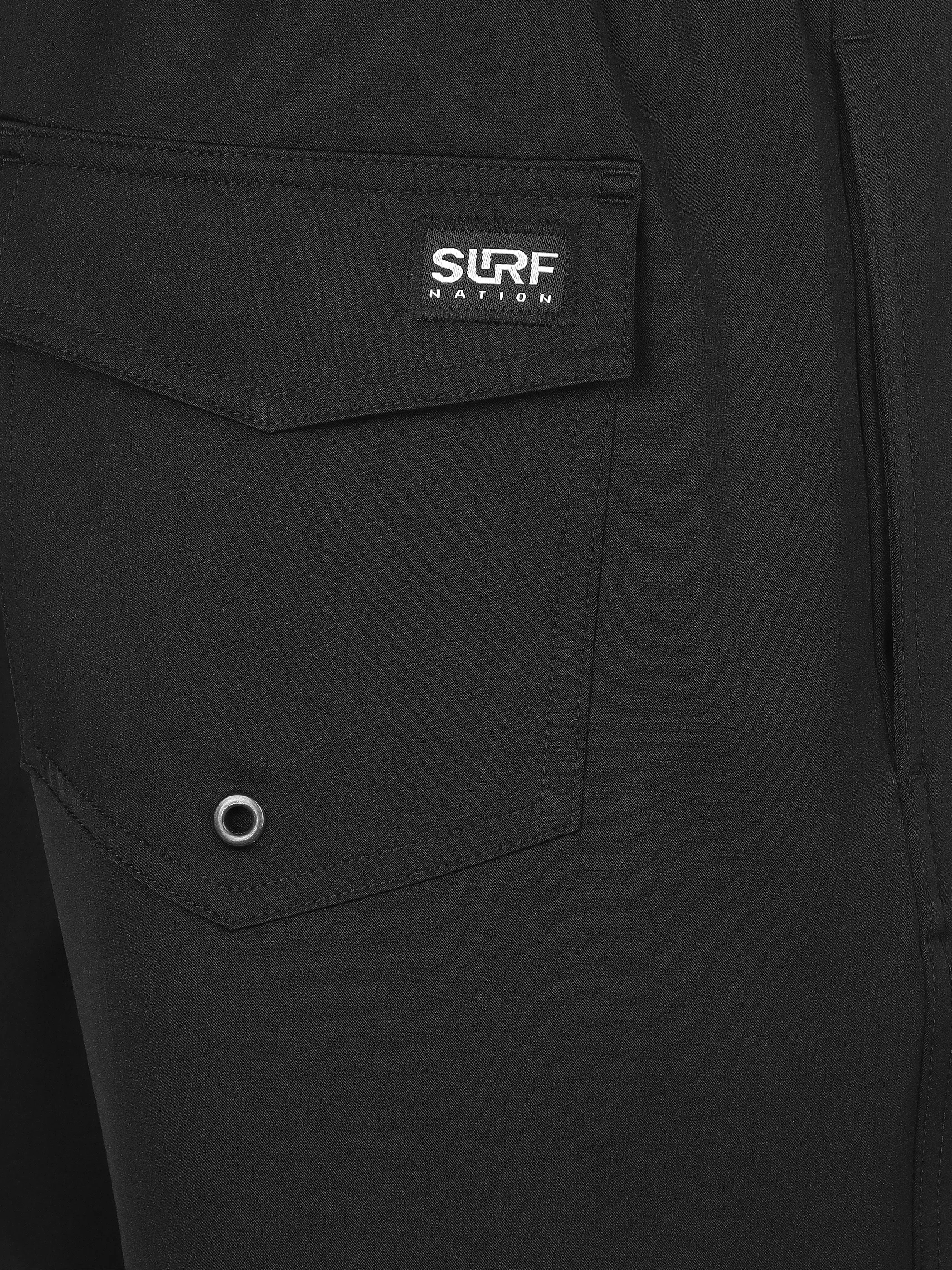 Grinario Sports He-Badeshorts Schwarz 906612 BLACK 3