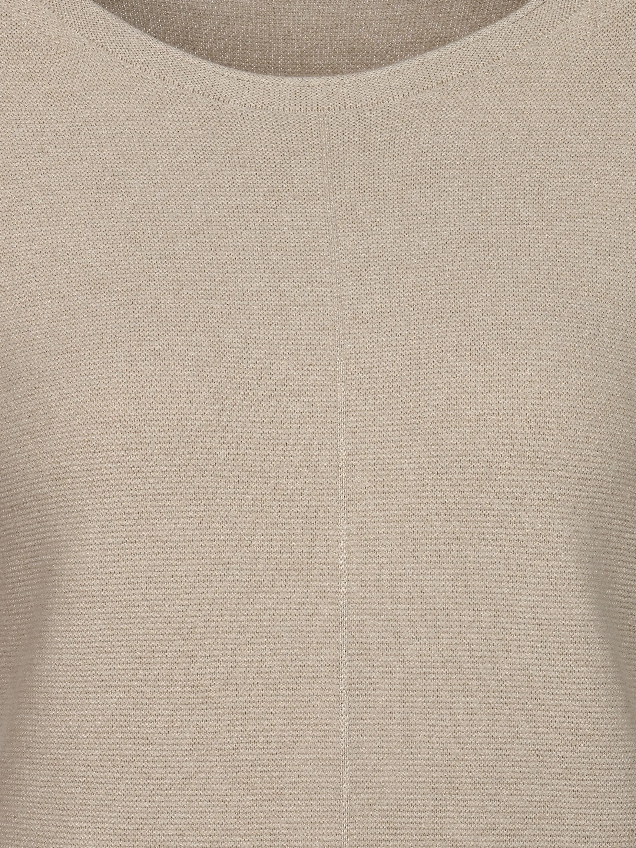 Tom Tailor 1052023 NOS knit structure crewneck Beige 934162 40523 3
