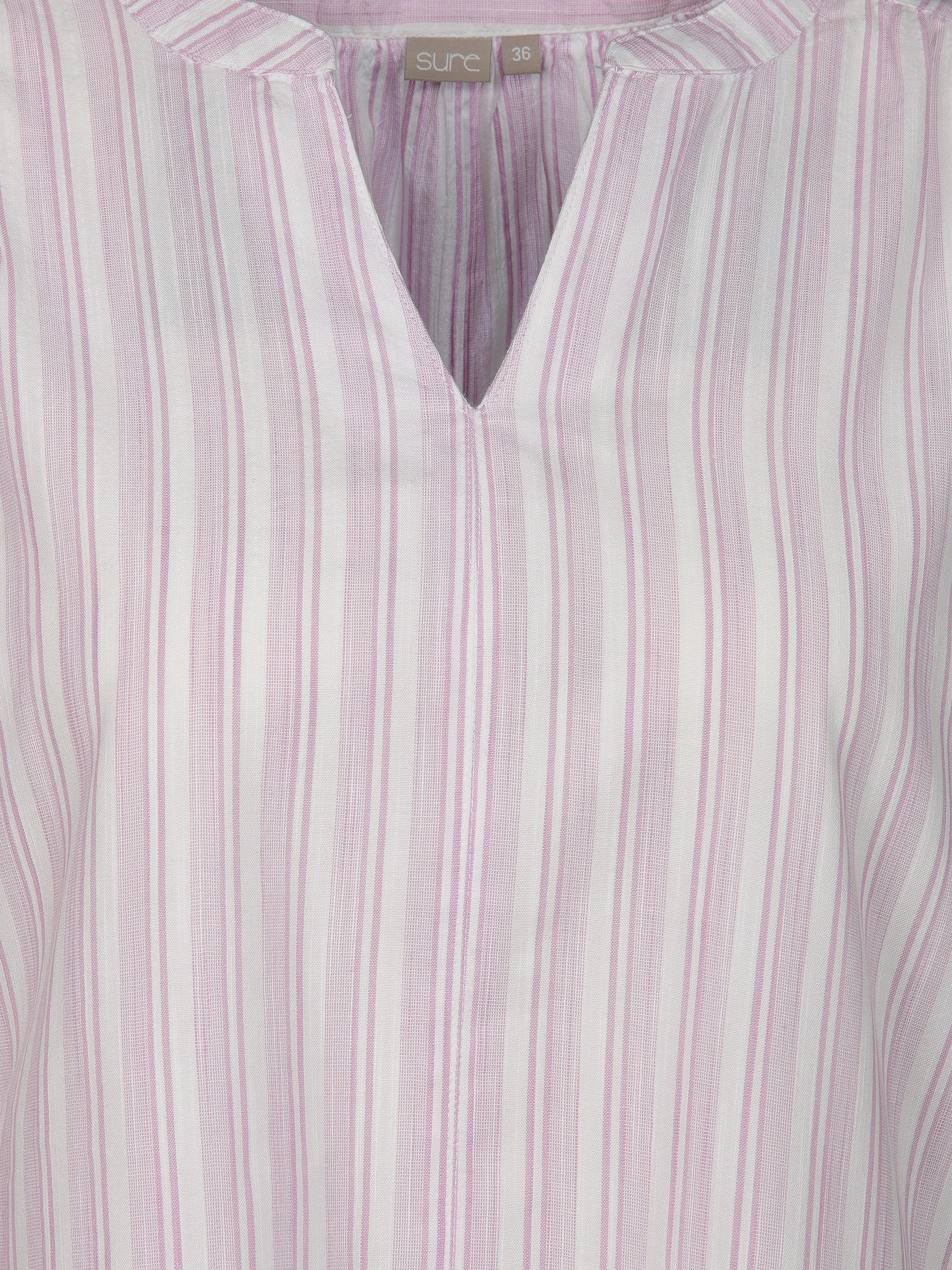 Sure Da-Streifen-Blusentop Lila 905665 FLIEDER 3