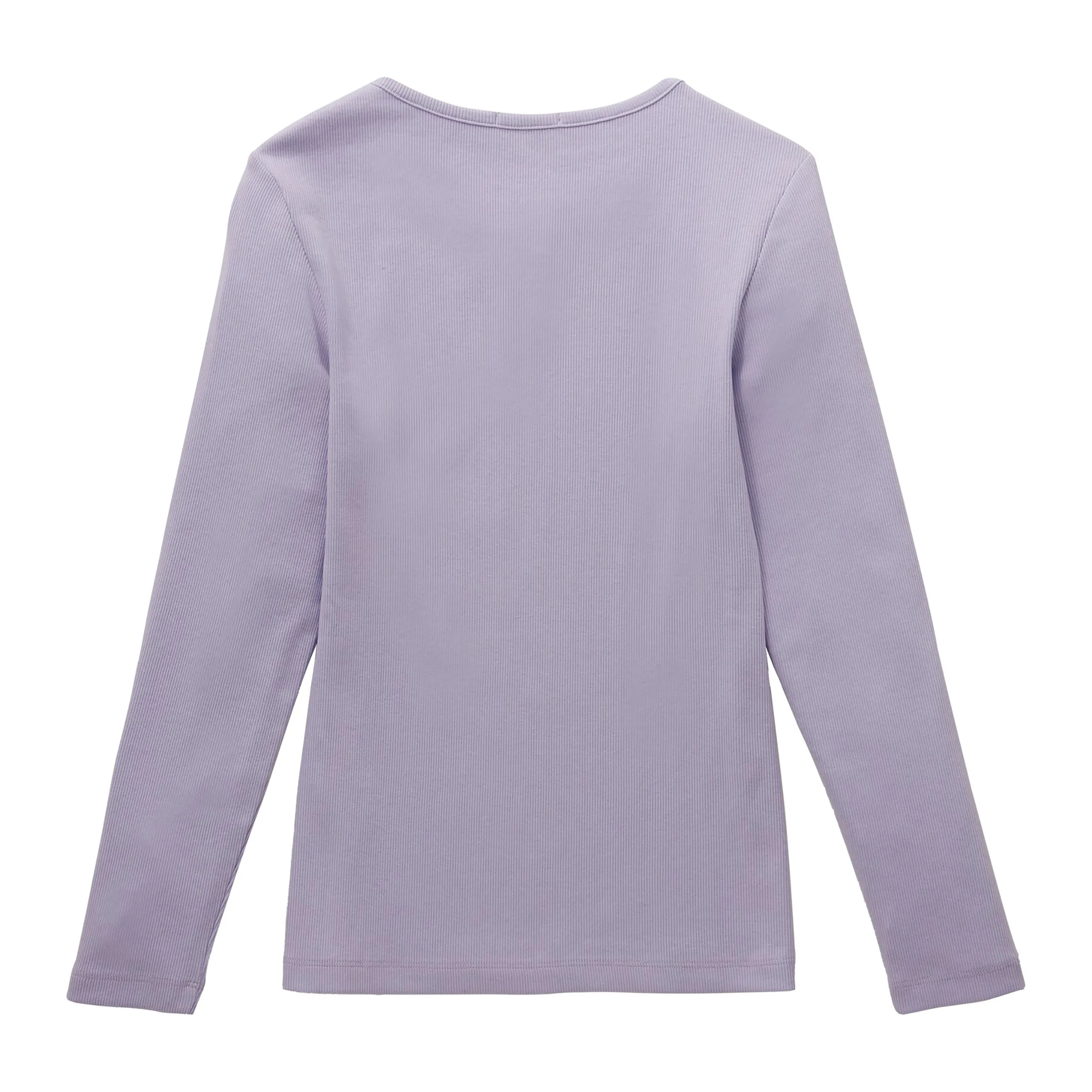 Tom Tailor 1038113 rib fitted longsleeve Lila 890035 29478 2 Tom Tailor 1038113 rib fitted longsleeve Lila 890035 29478 2