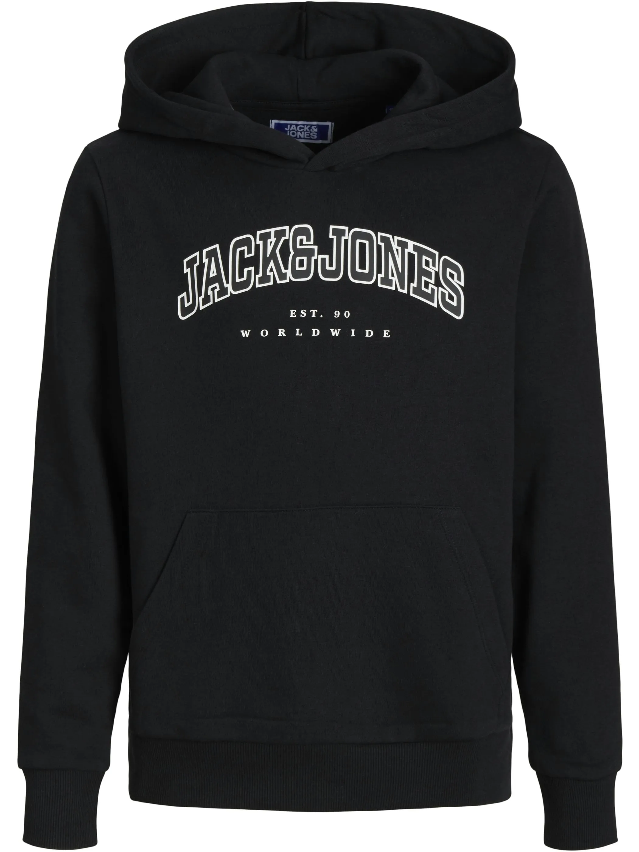 Jack&Jones Junior 12259564 JJECALEB VARSITY SWEA Schwarz 914217 178012001 5