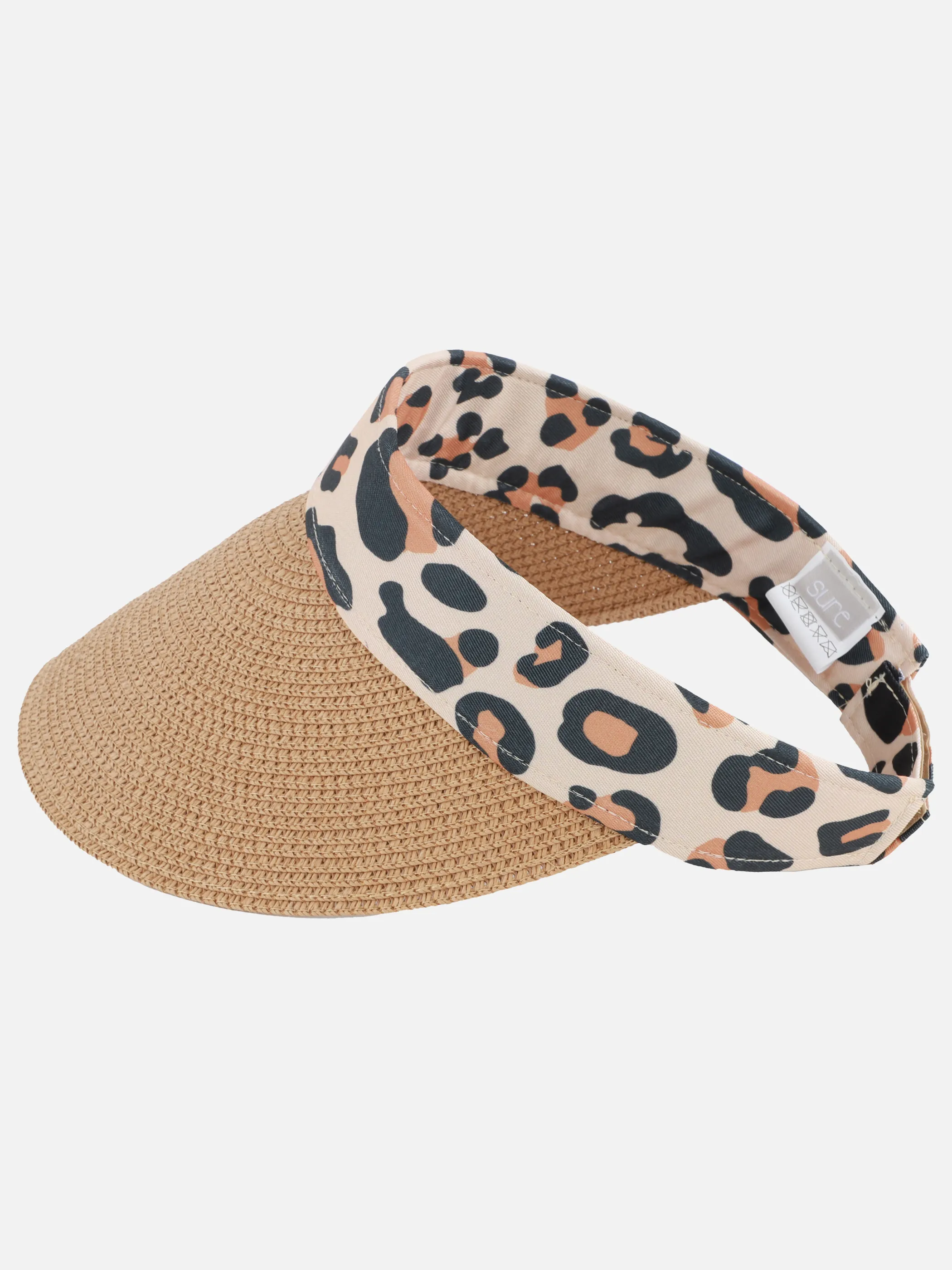 Sure Da-Strohvisier m. Kontrastband Beige 908229 BEIGE 1