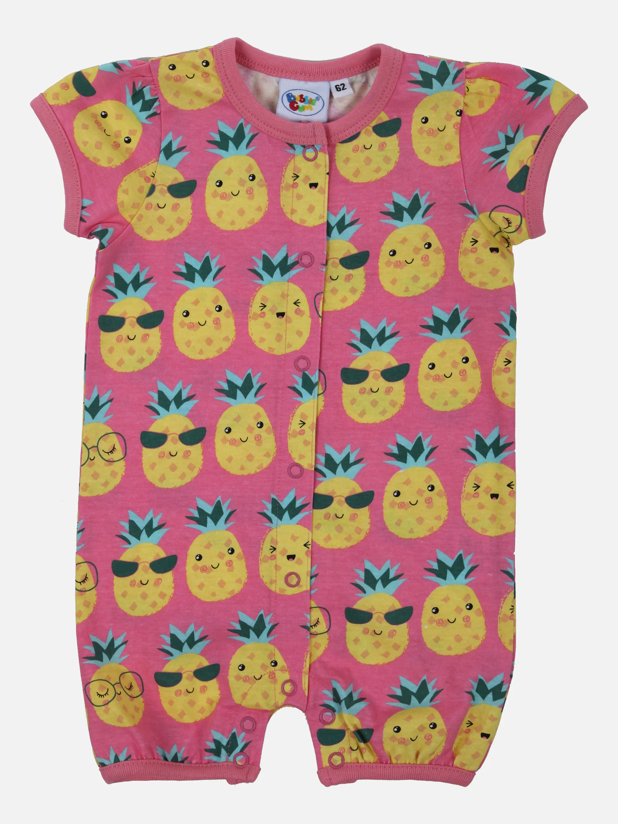 Bubble Gum BG NB Strampler kurz in pink Pink 852463 PINK 1